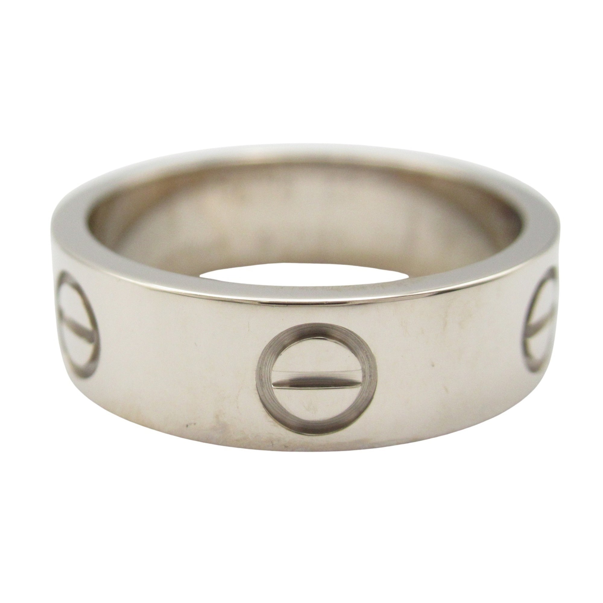Love Ring 18K White Gold
