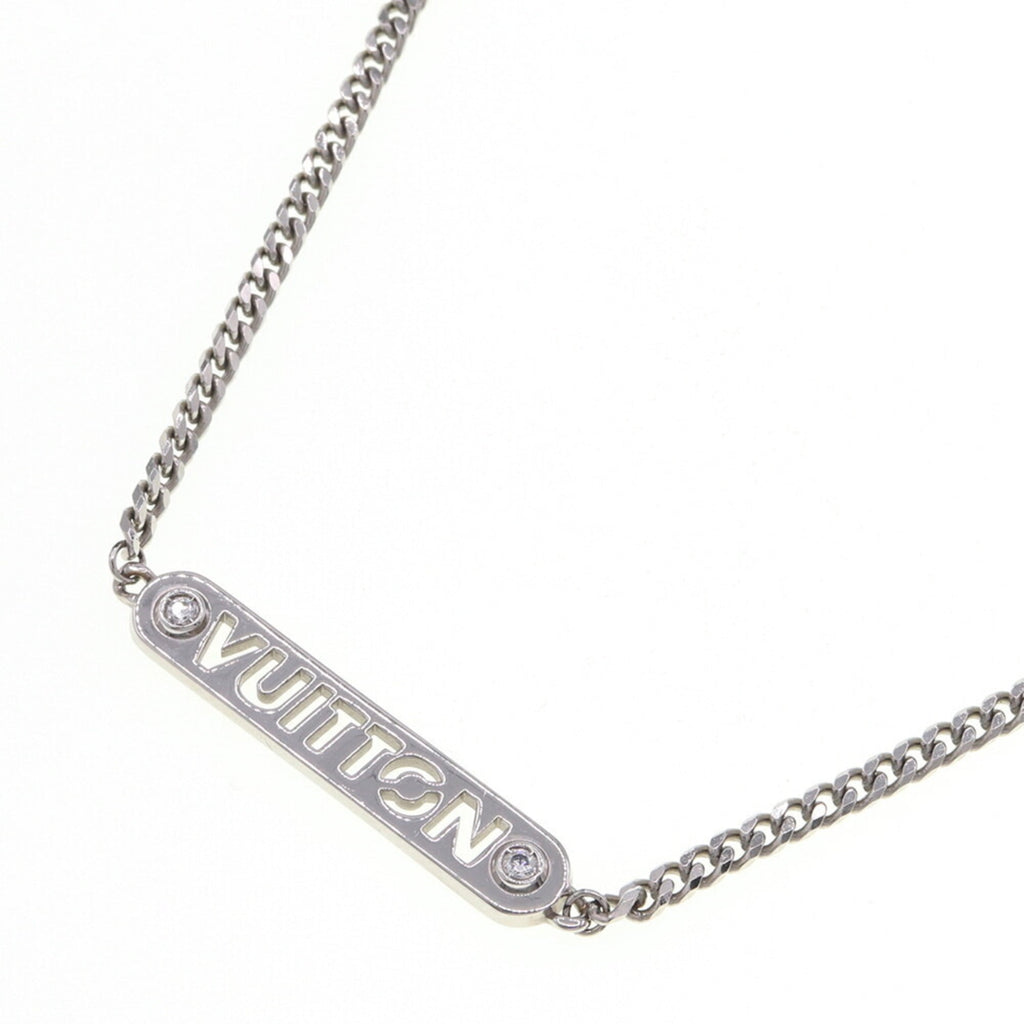 Pendant Necklace Metal Silver