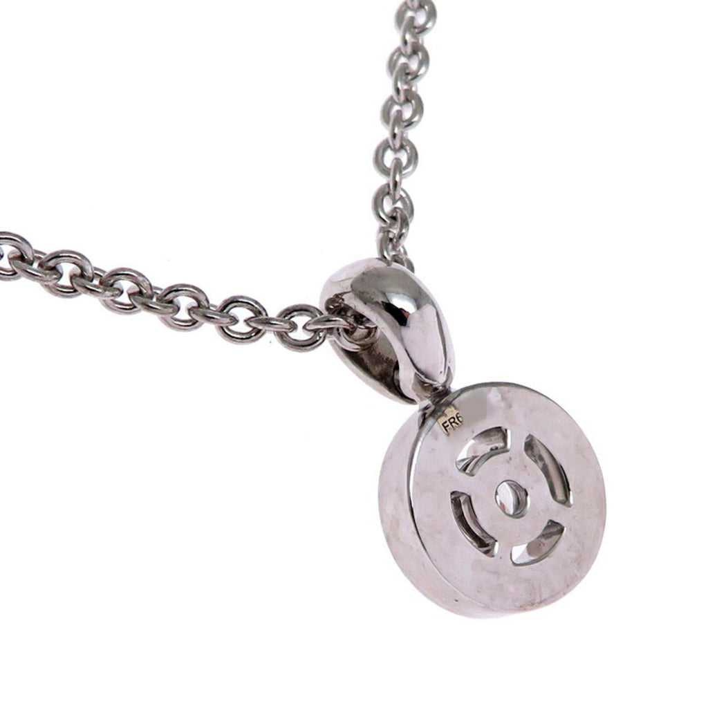 Pendant Necklace 18K White Gold with Diamond