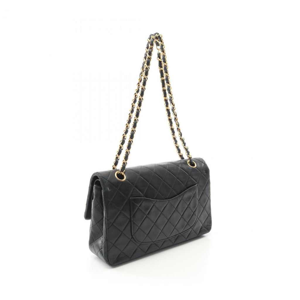 Vintage Classic Double Flap Bag Quilted Lambskin Medium