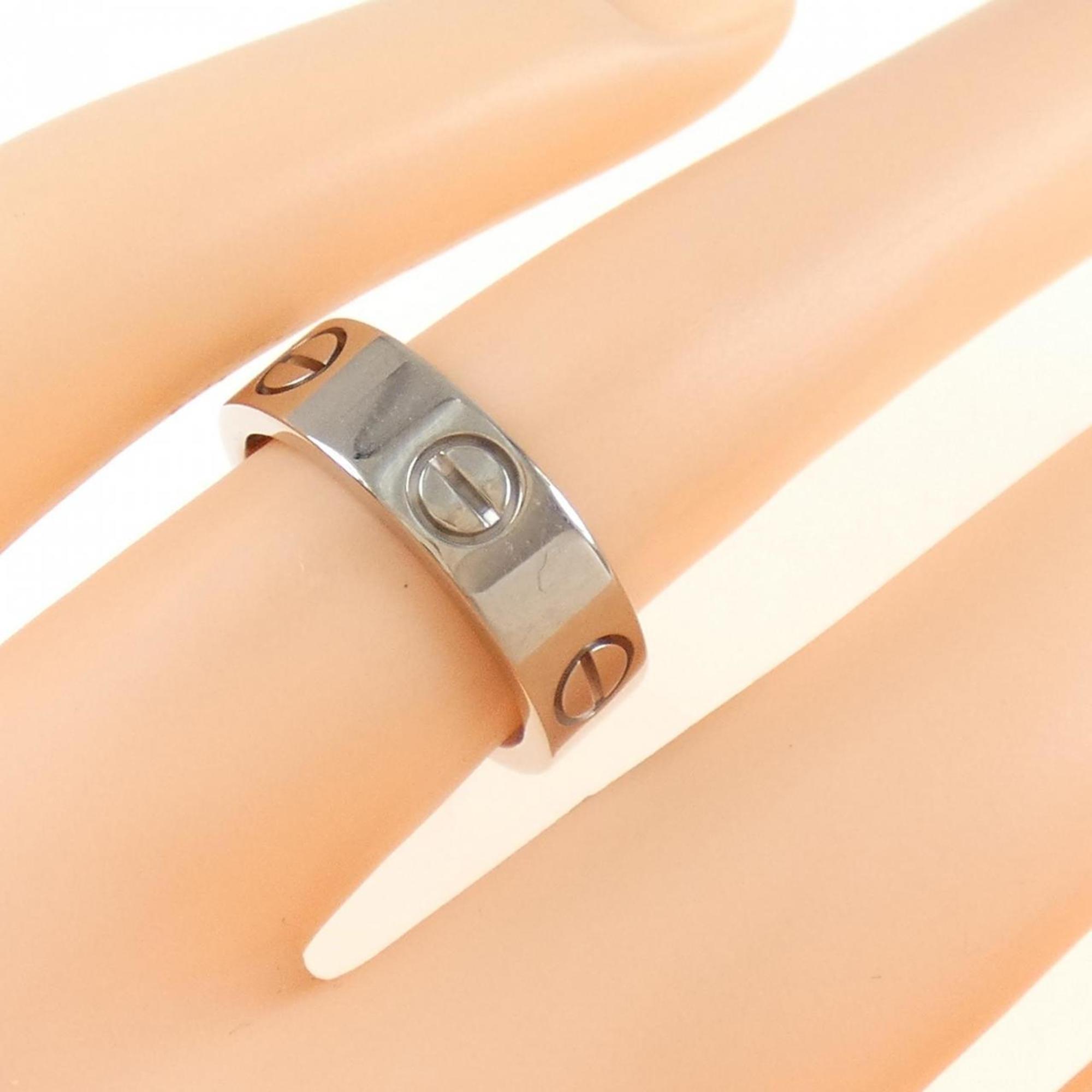 Love Ring 18K White Gold