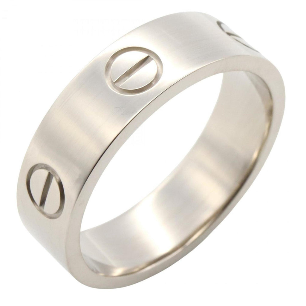 Love Ring 18K White Gold