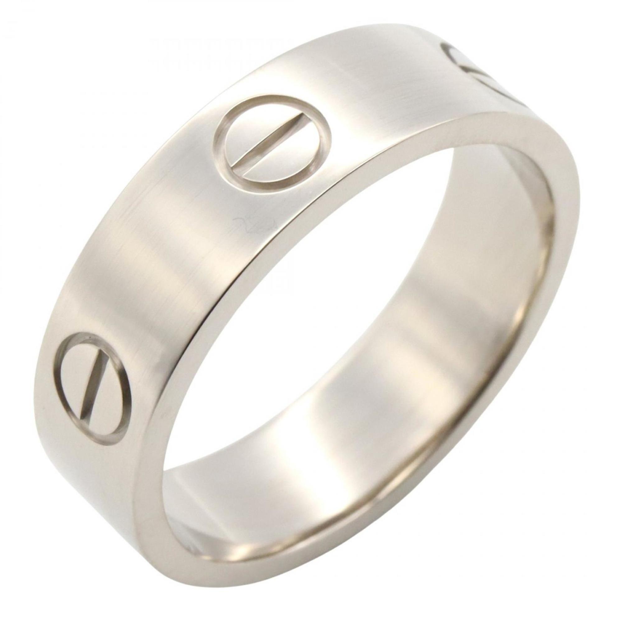 Love Ring 18K White Gold