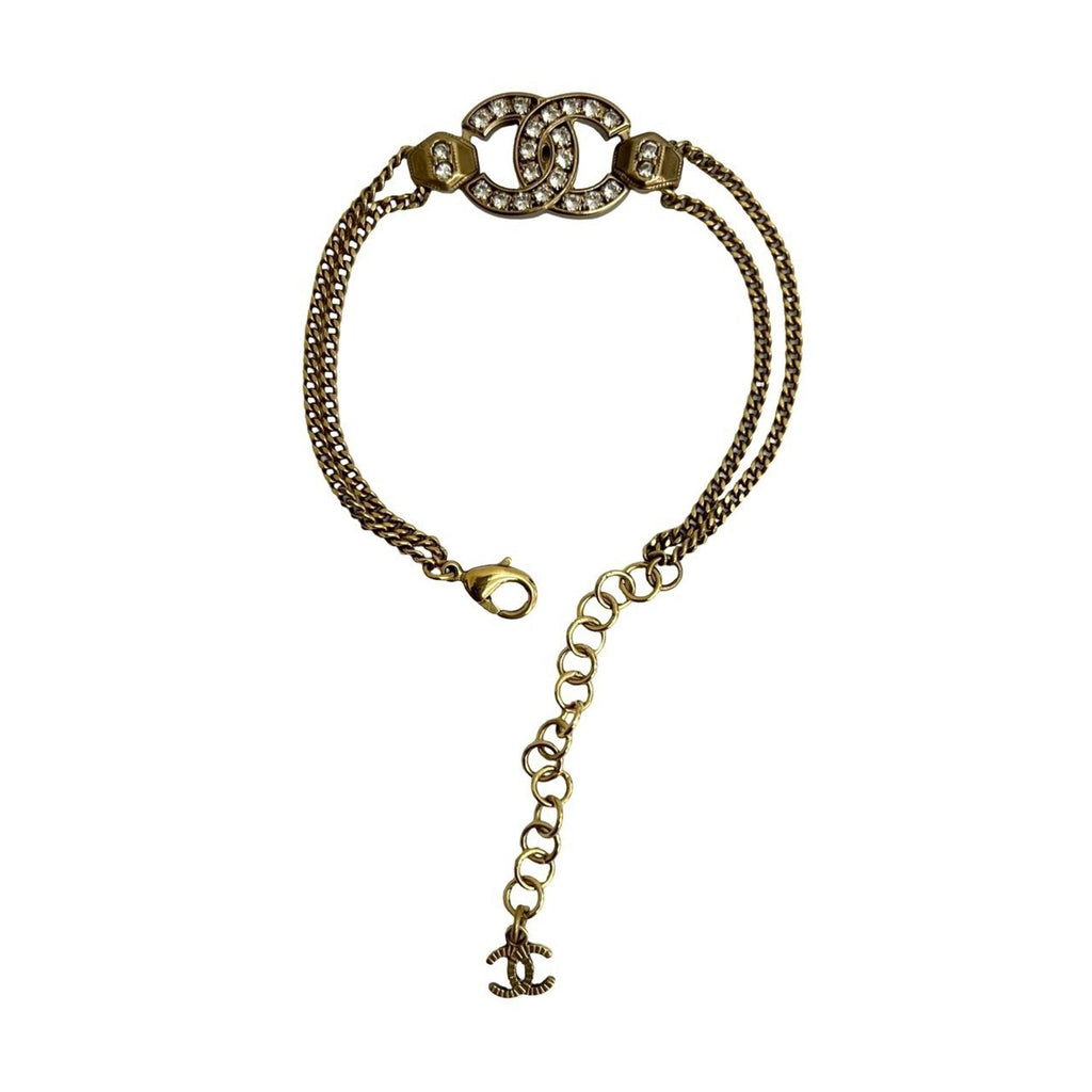 CC Logo Chain Bracelet Metal