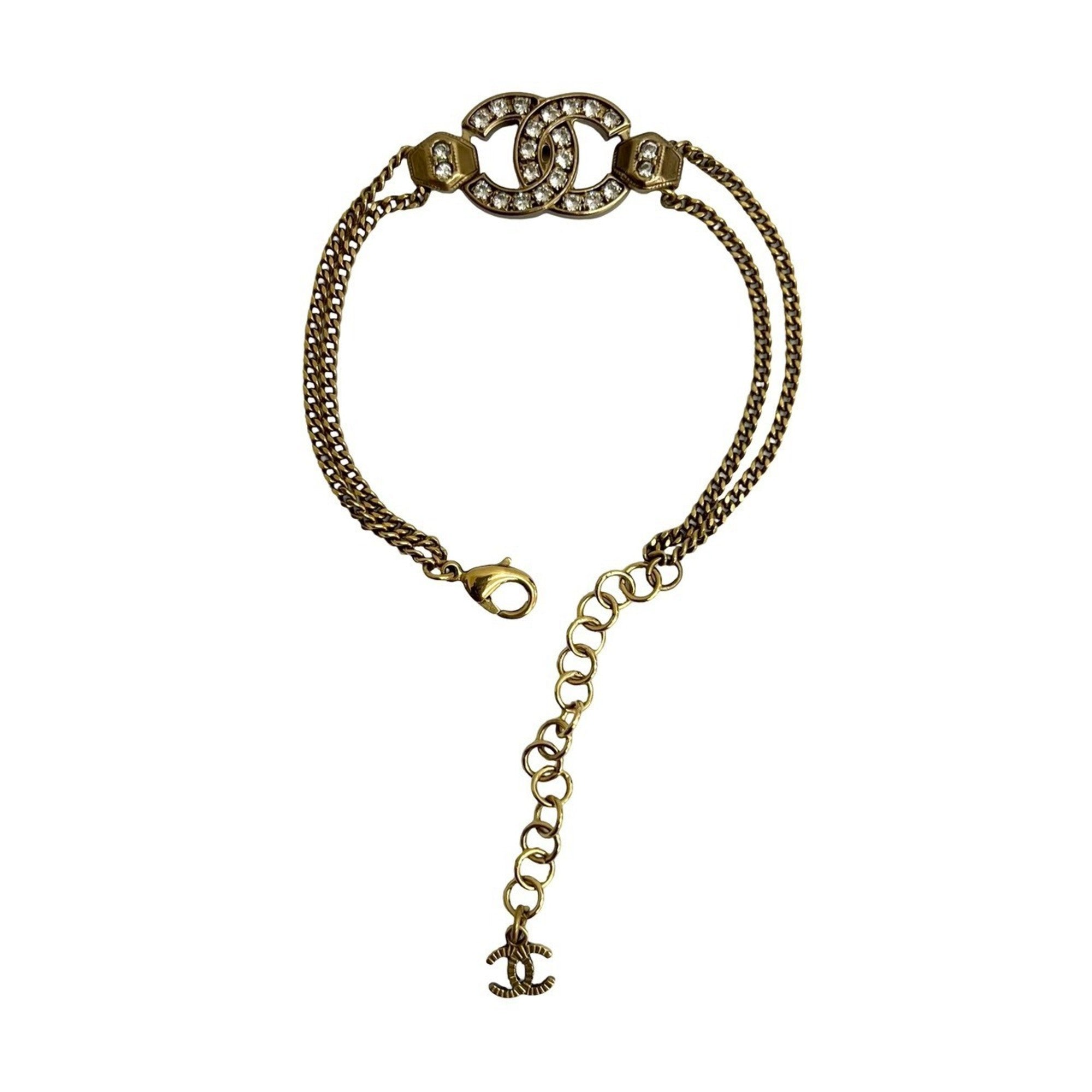 CC Logo Chain Bracelet Metal
