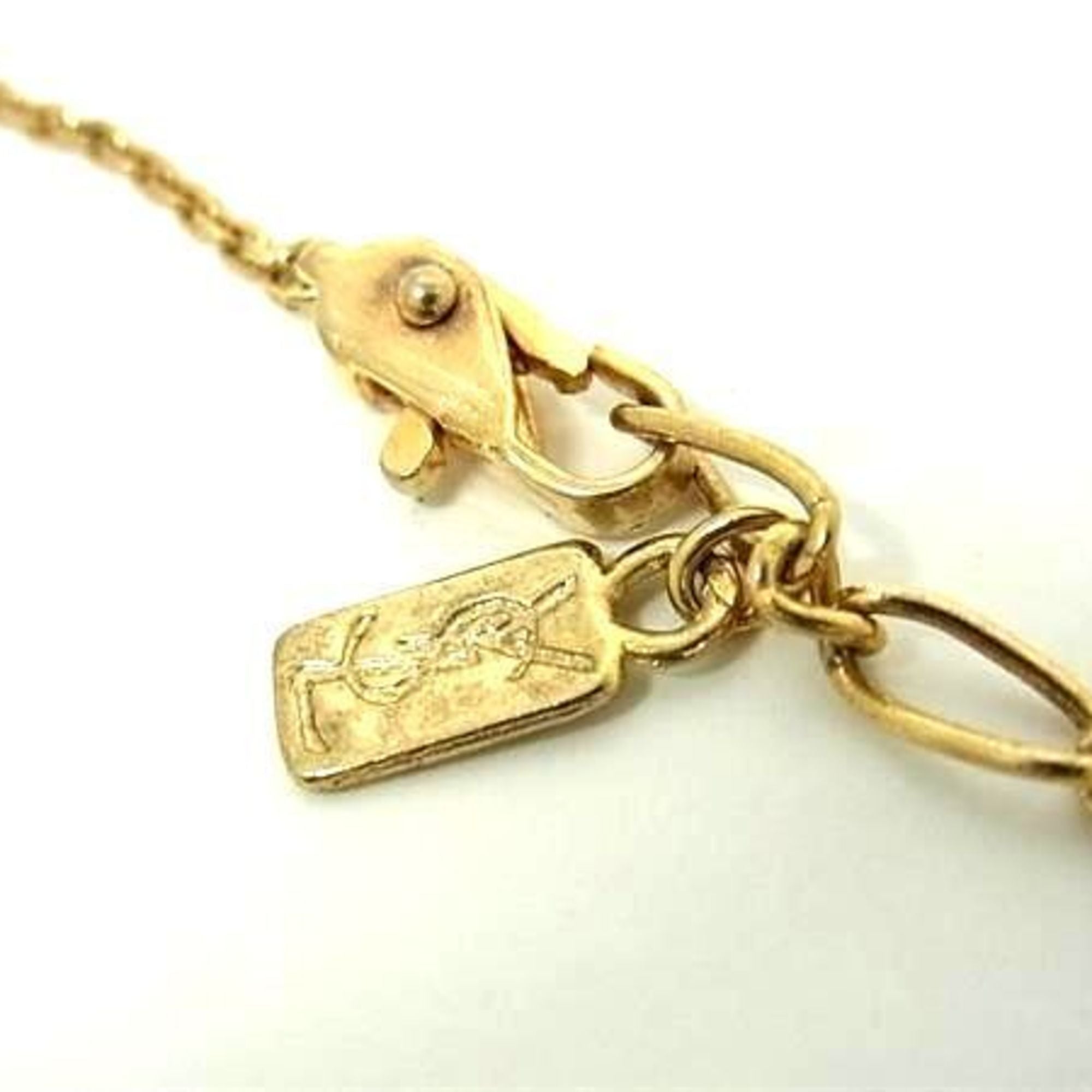Pendant Necklace Gold Metal