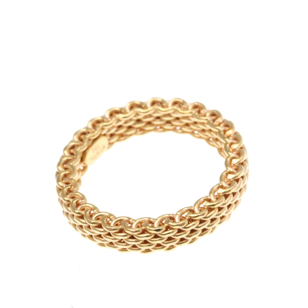 Somerset Mesh Ring 18K Rose Gold