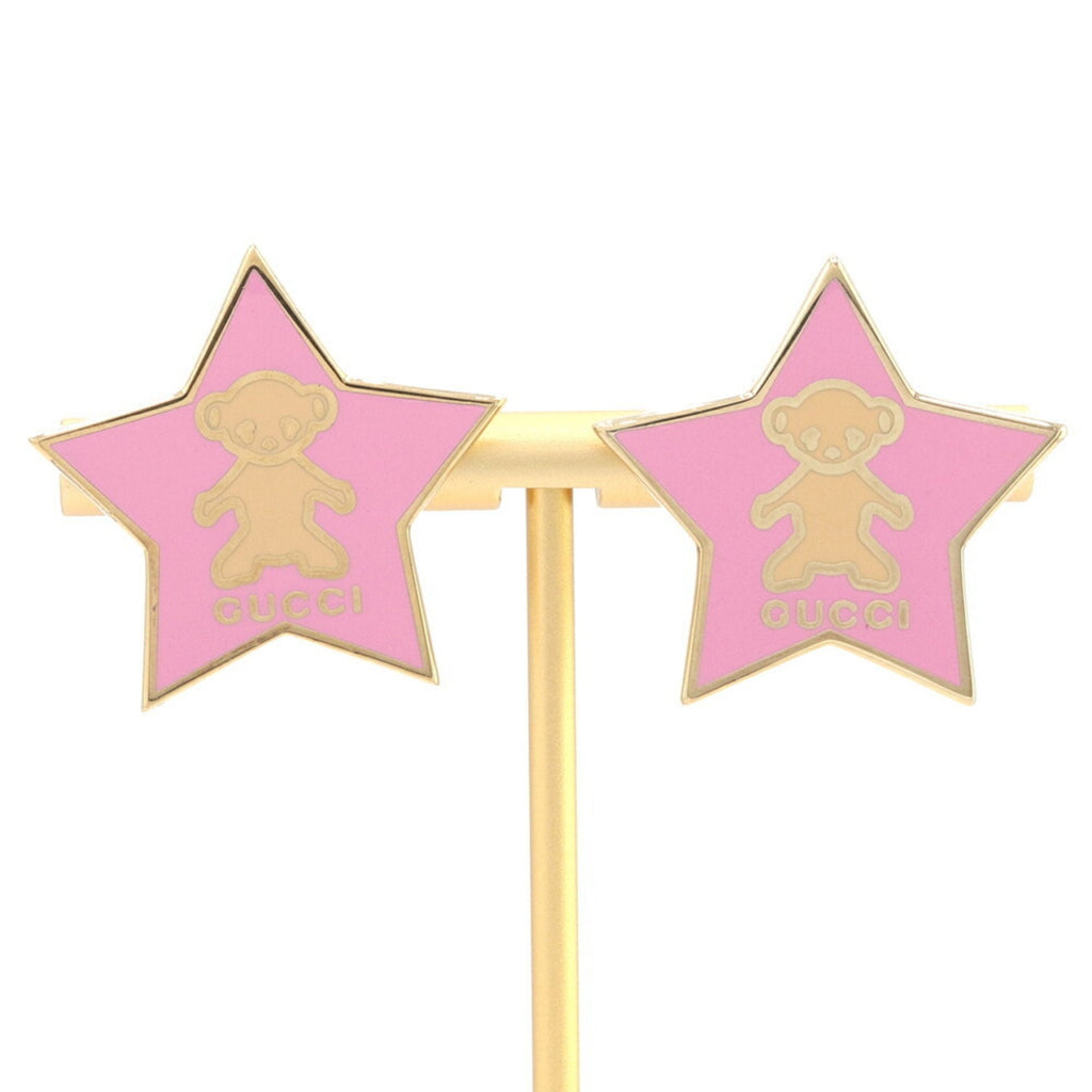 Earrings Gold-Tone Metal