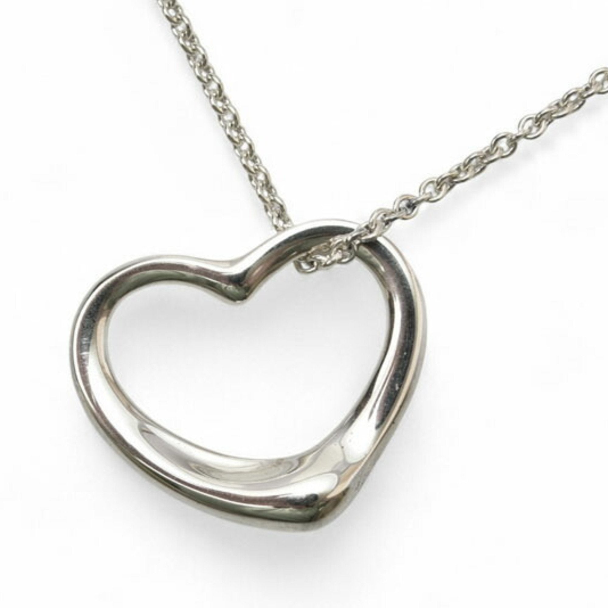 Elsa Peretti Pendant Necklace Sterling Silver 18mm