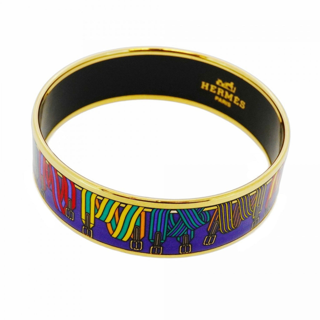 Bracelet Cloisonné and Enamel and Gold