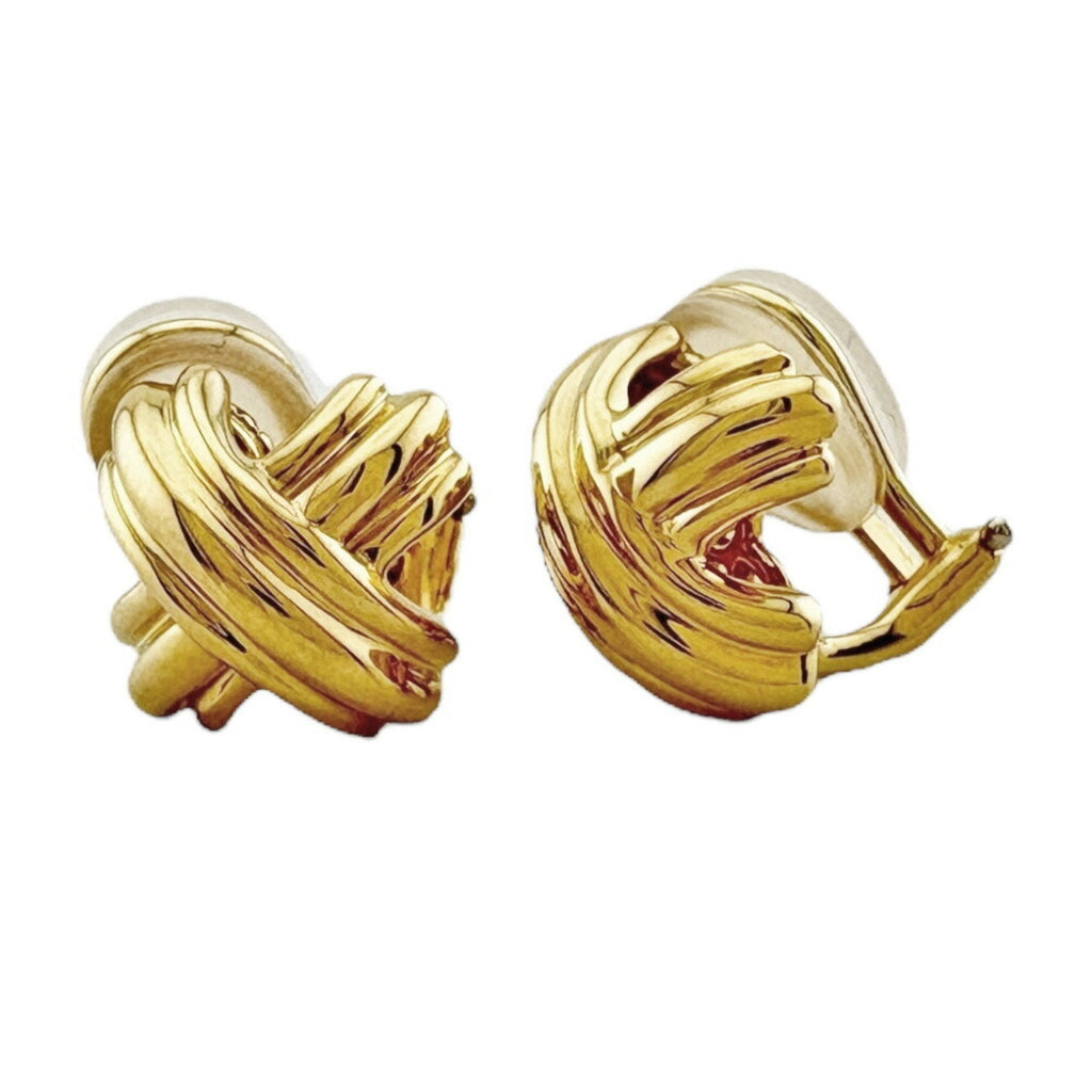 Clip-On Earrings Clip-On 18K Yellow Gold