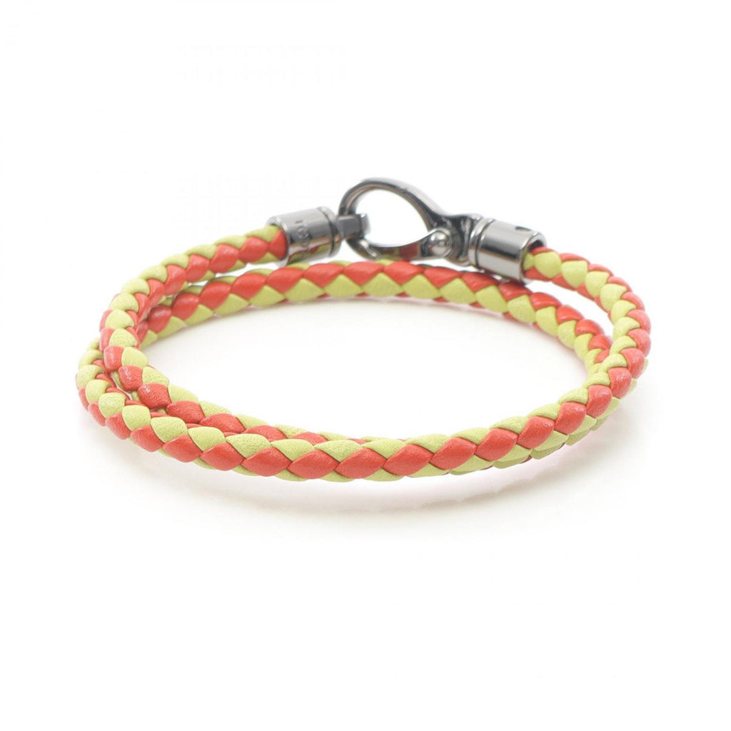 Bracelet Leather and Stainless Steel