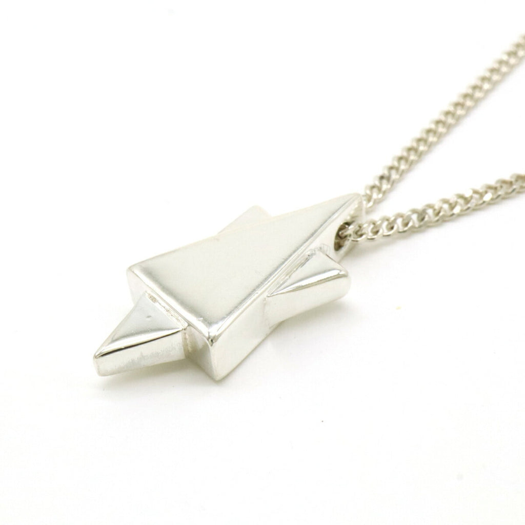 Star Of David Pendant Necklace Sterling Silver