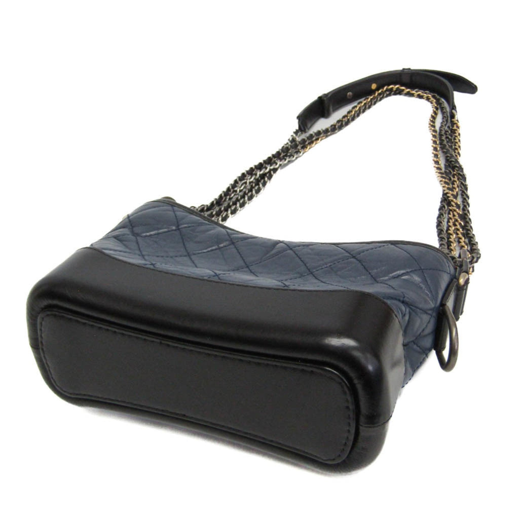 Gabrielle Hobo Quilted Aged Calfskin Small