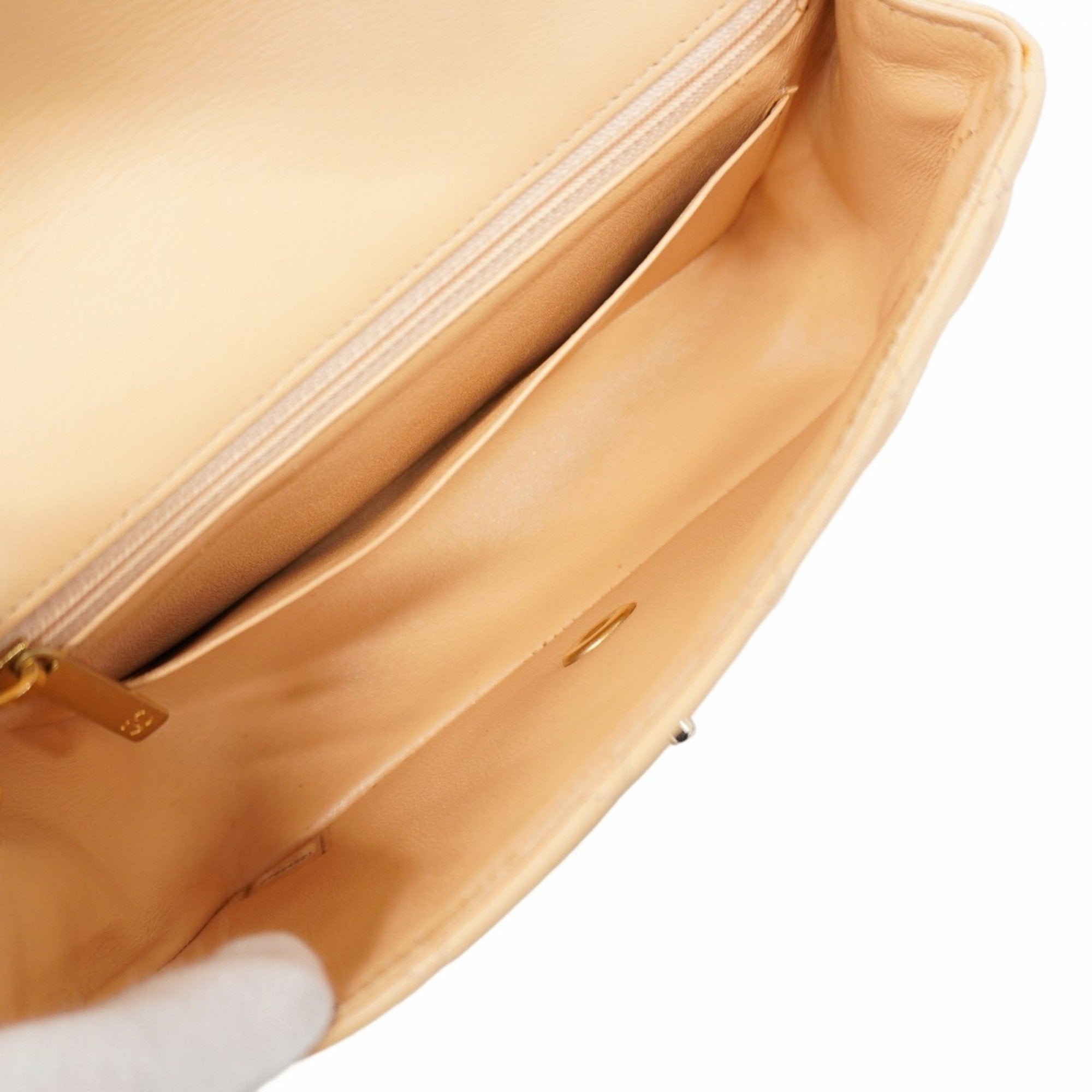 Classic Single Flap Bag Quilted Lambskin Mini