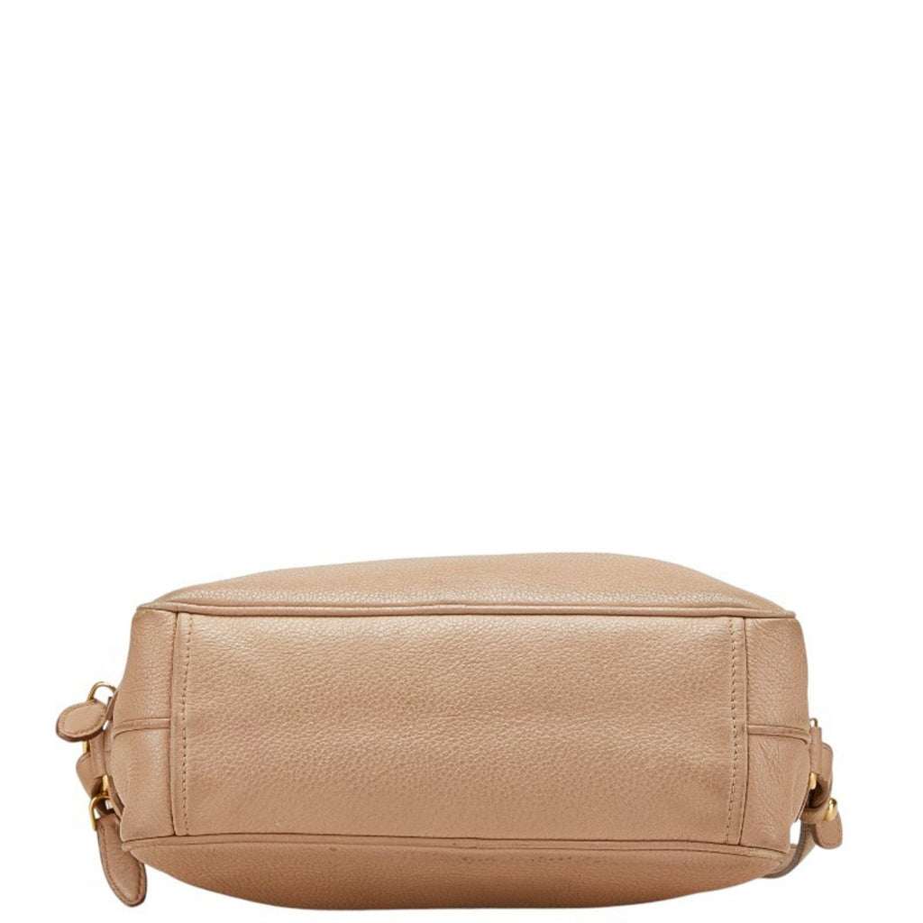 Double Zip Camera Bag Vitello Daino