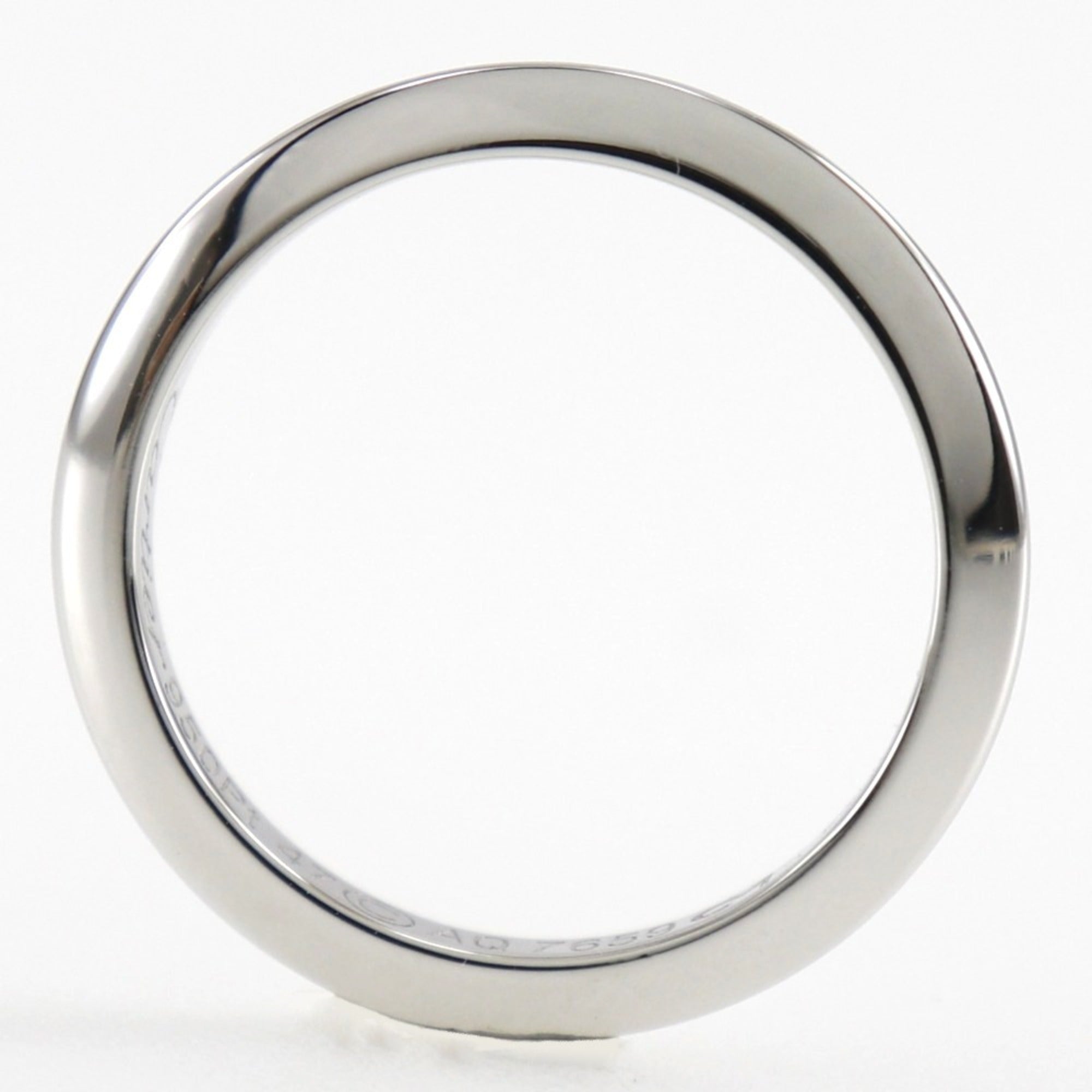 Knife Edge Ring Platinum