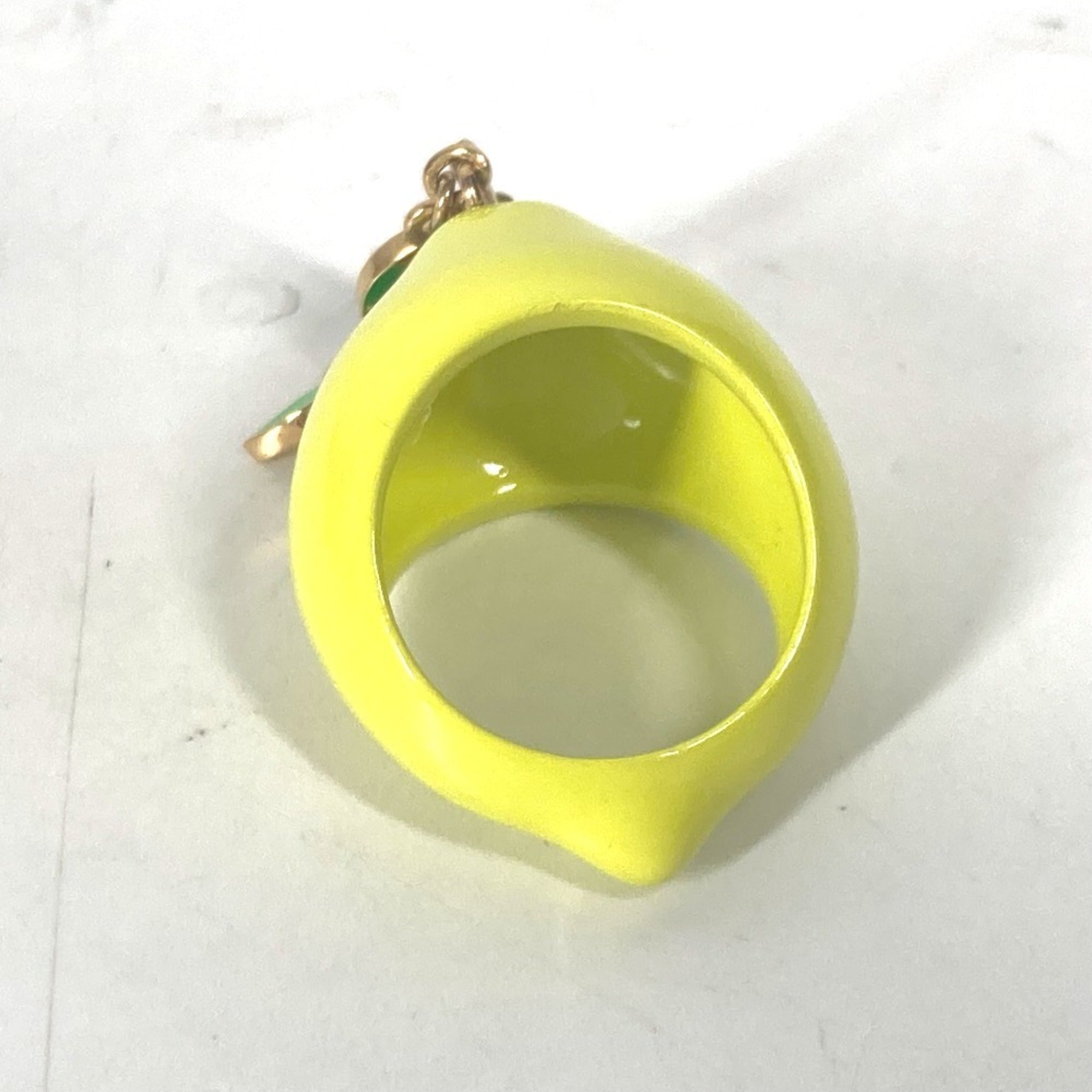 Ring Enamel Yellow