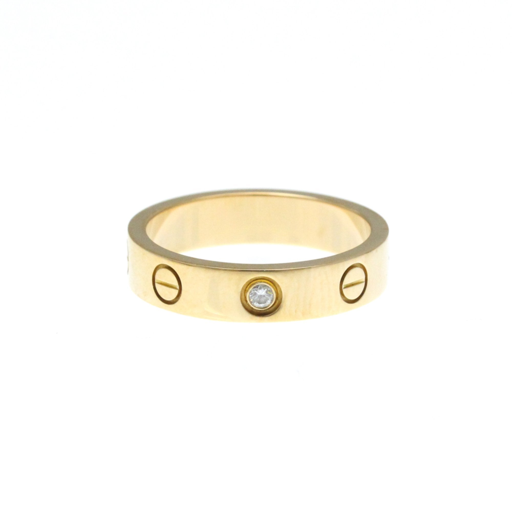 Love Ring 18K Rose Gold with Diamond Mini