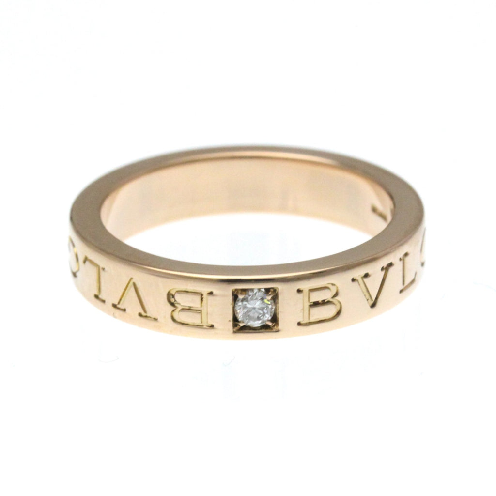 Double Band Ring 18K Rose Gold With Diamond
