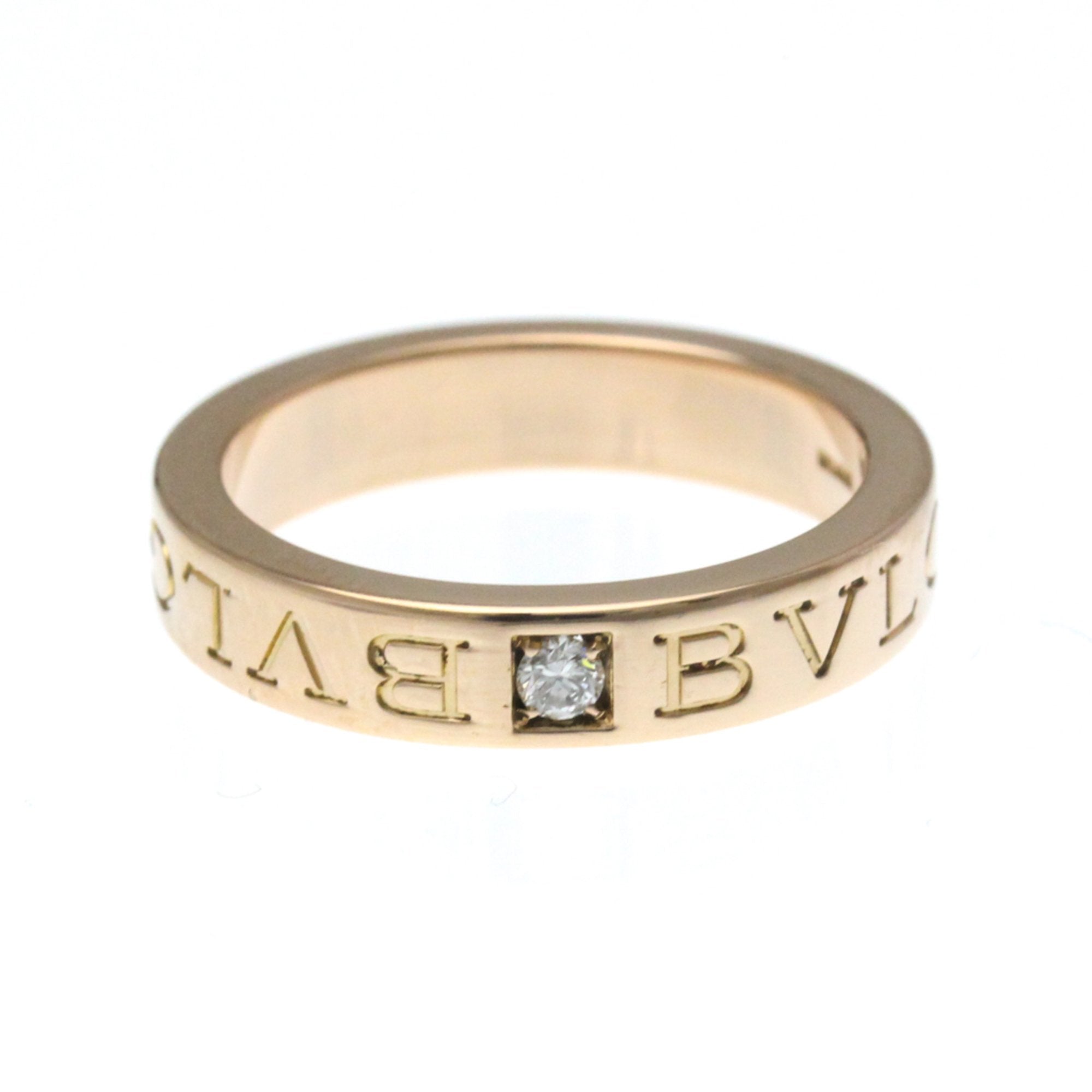 Double Band Ring 18K Rose Gold With Diamond
