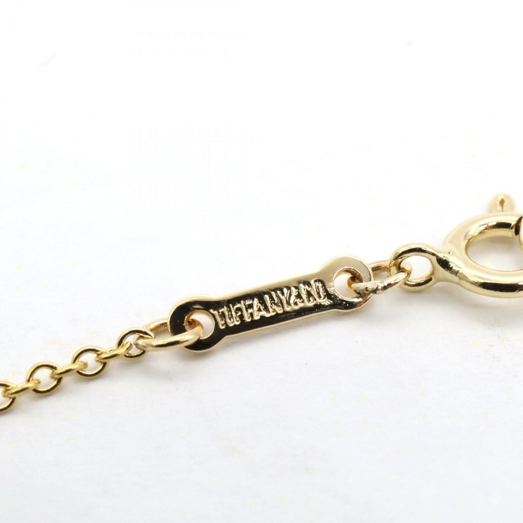 Open Heart Pendant Necklace 18K Yellow Gold