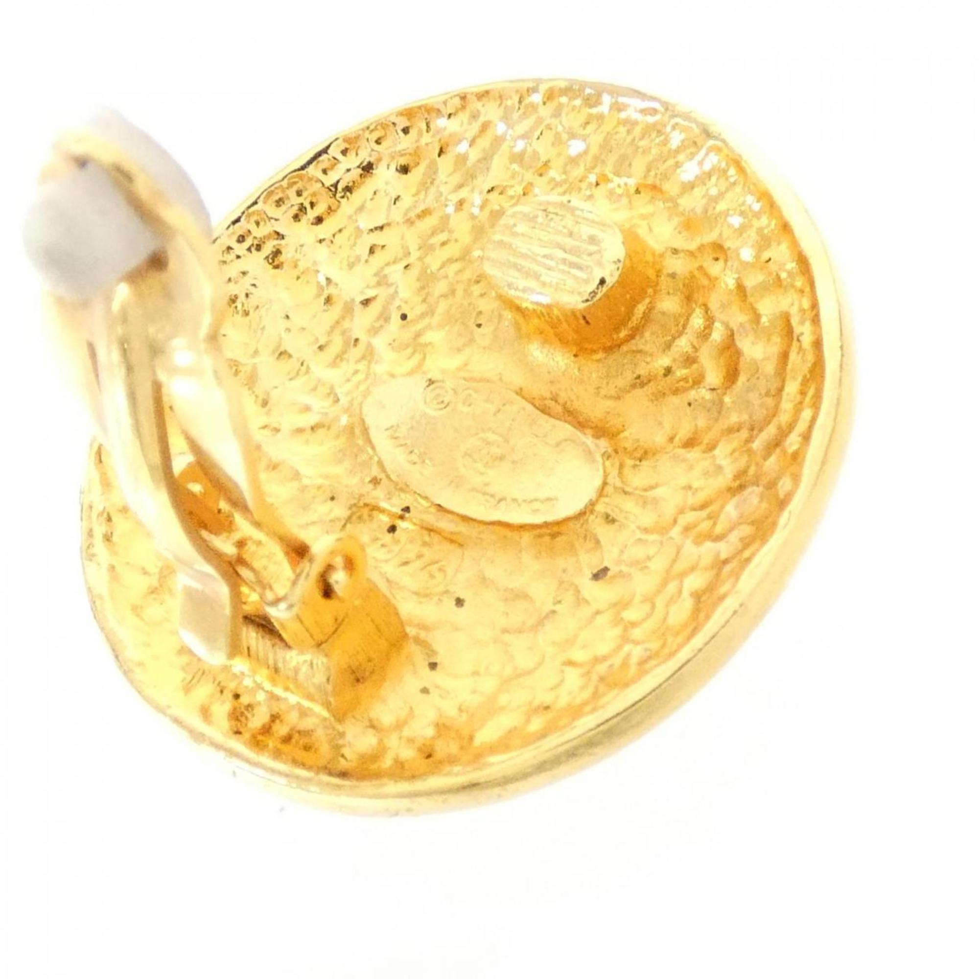 Earrings Gold-Tone Metal