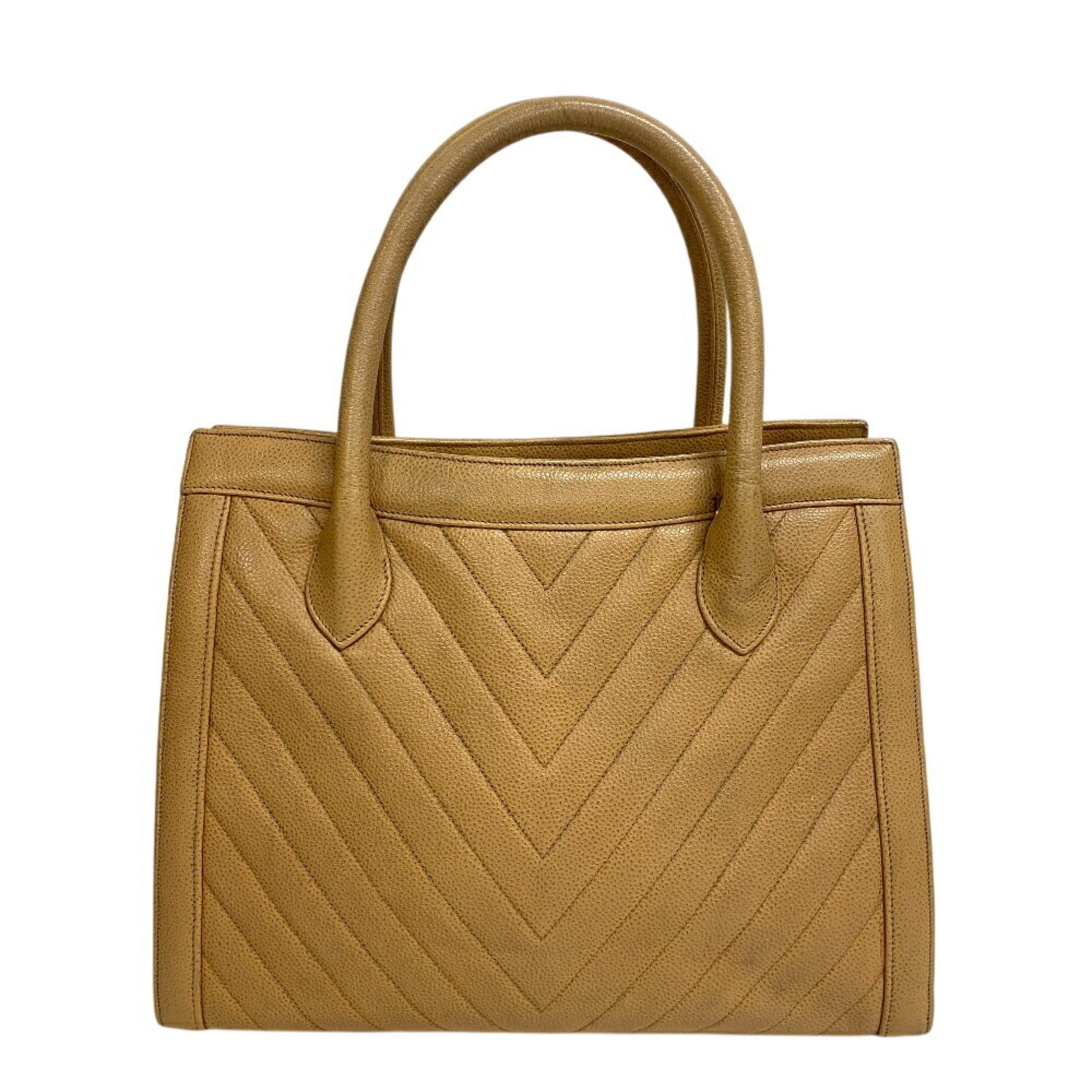 Vintage Convertible Tote Chevron Lambskin Medium