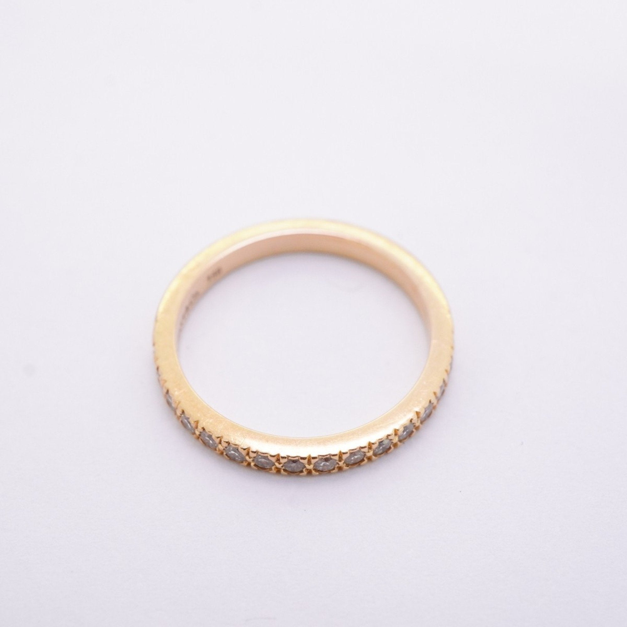 Ring 18K Rose Gold With Diamonds