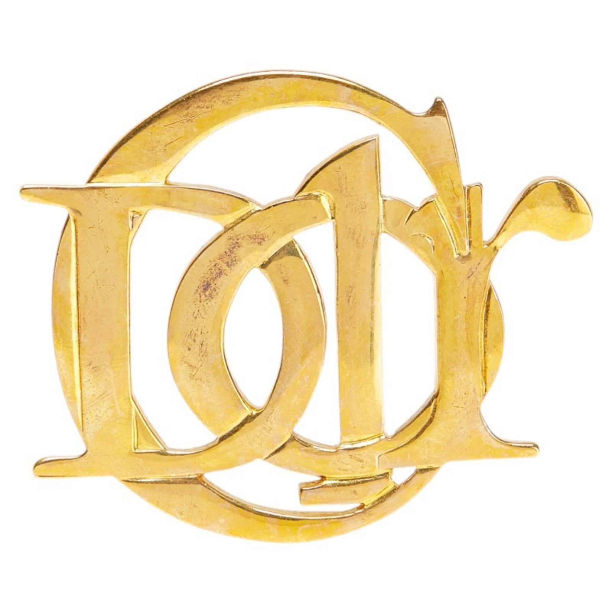 Brooch Gold-Tone Metal