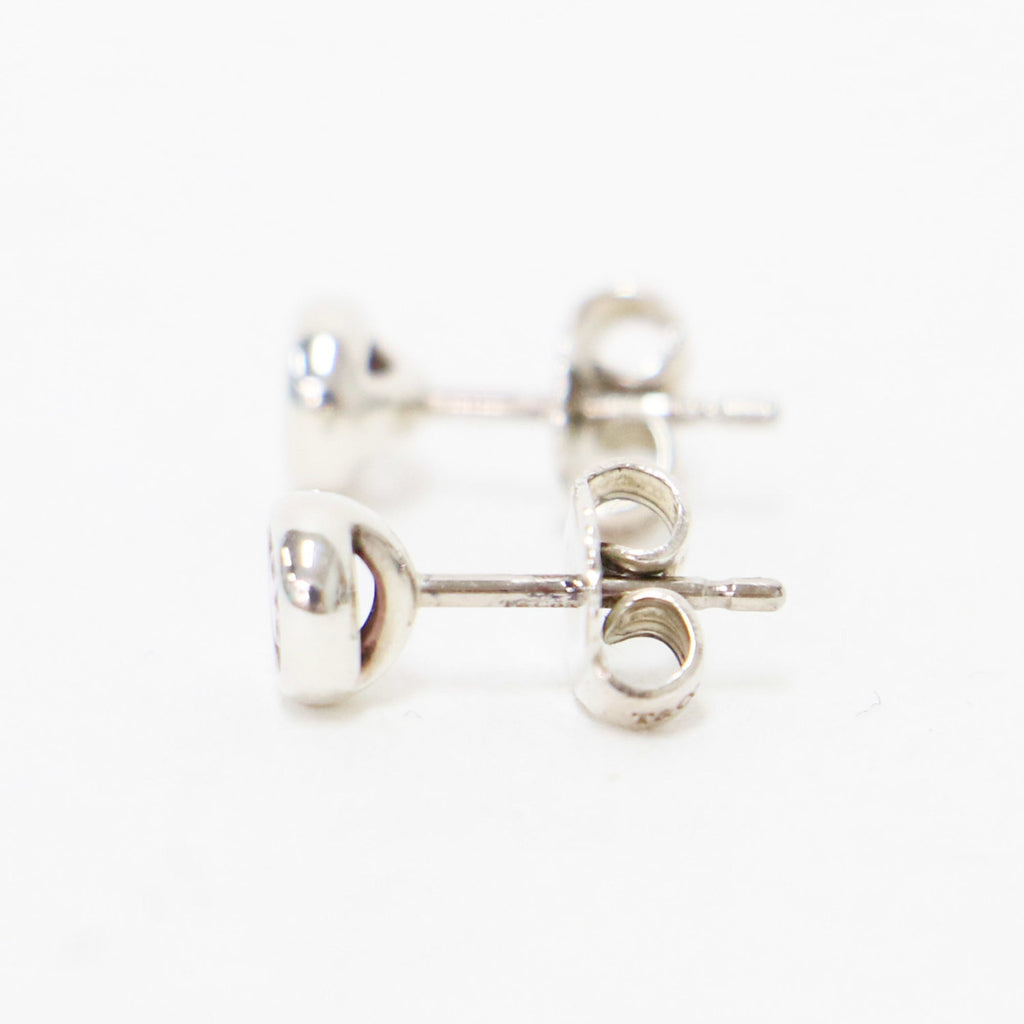 Elsa Peretti Earrings Sterling Silver 5mm Sterling Silver