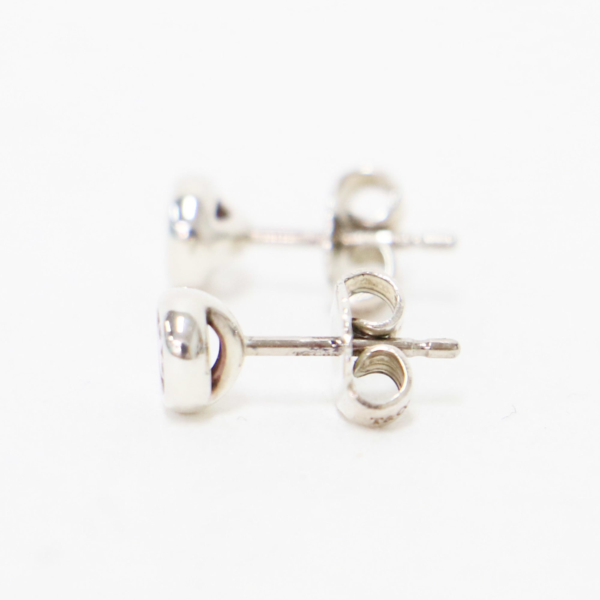 Elsa Peretti Earrings Sterling Silver 5mm Sterling Silver
