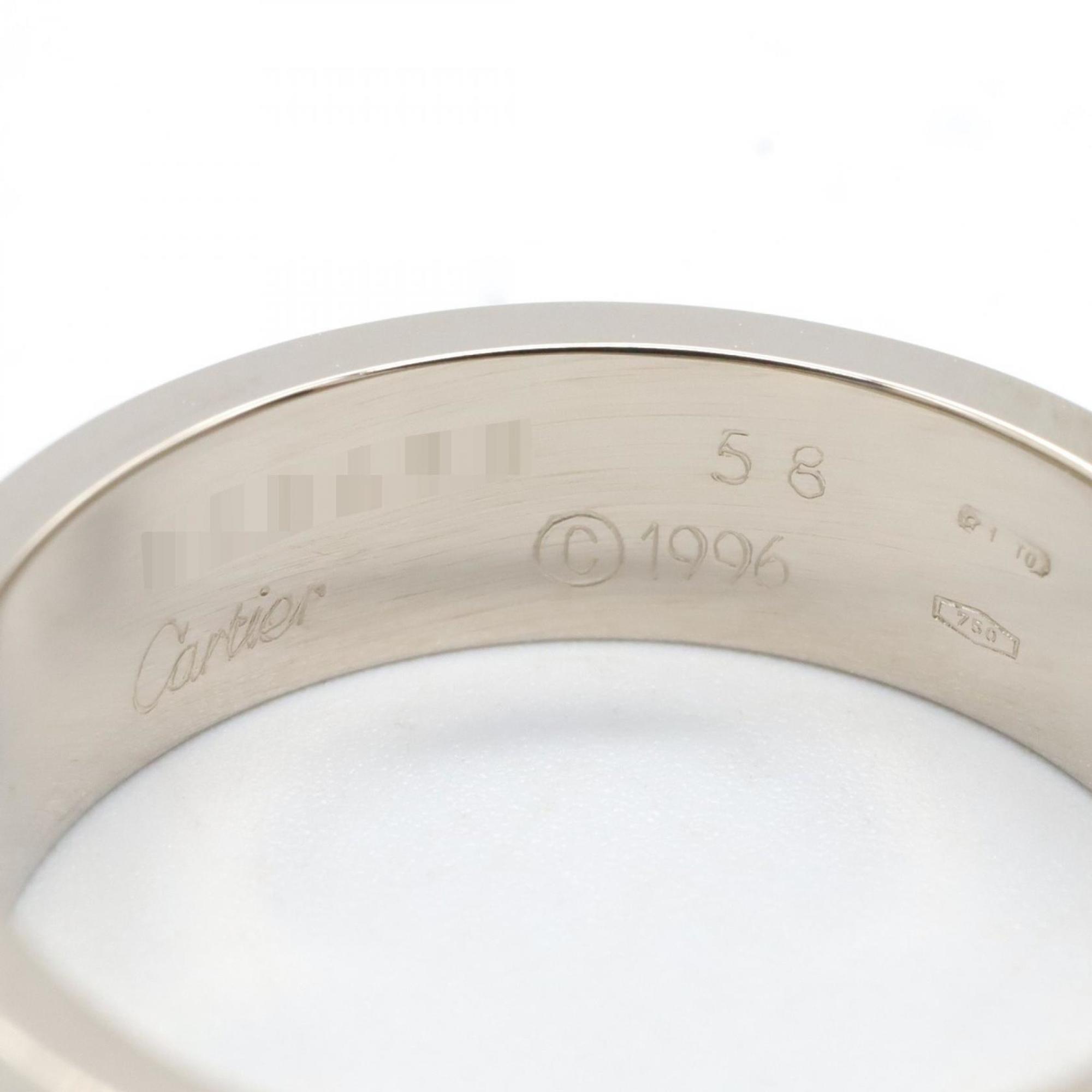 Love Ring 18K White Gold