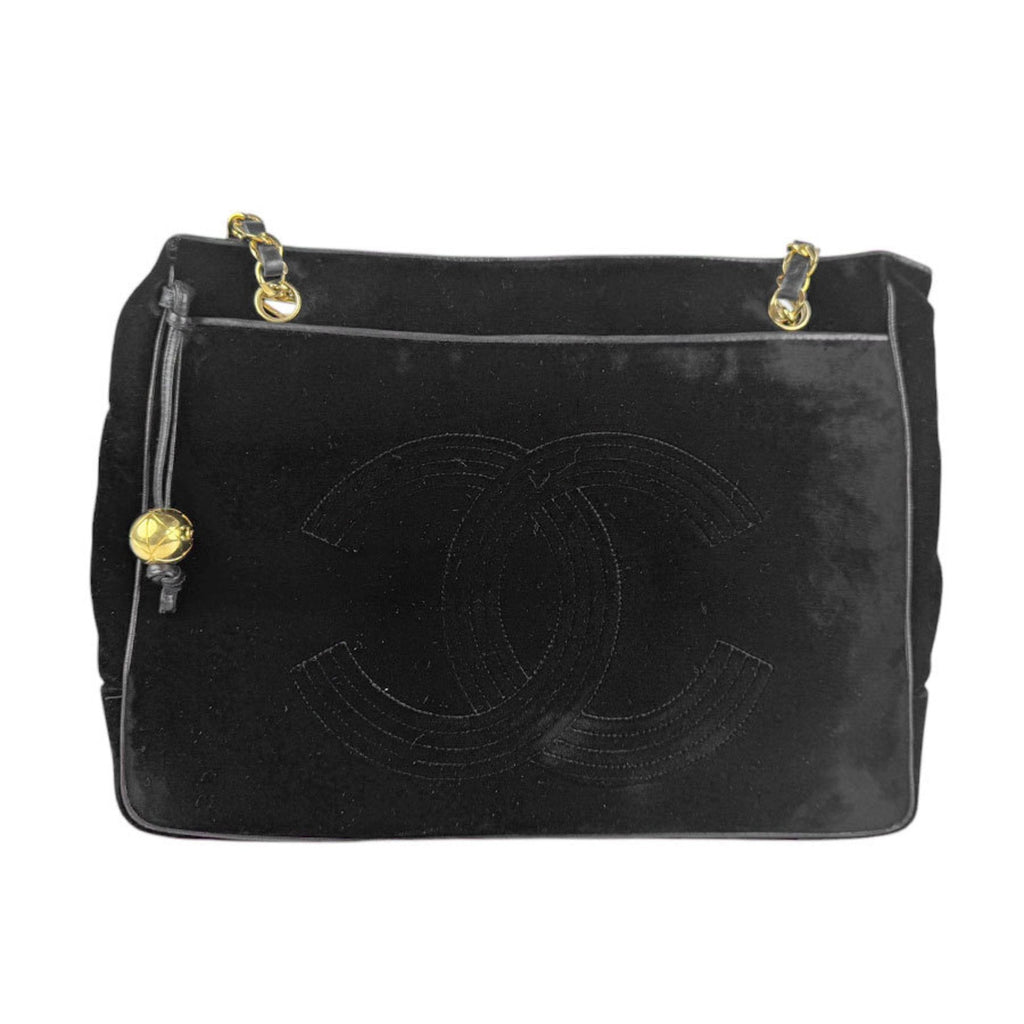 Vintage Timeless Chain Shoulder Bag Caviar Medium