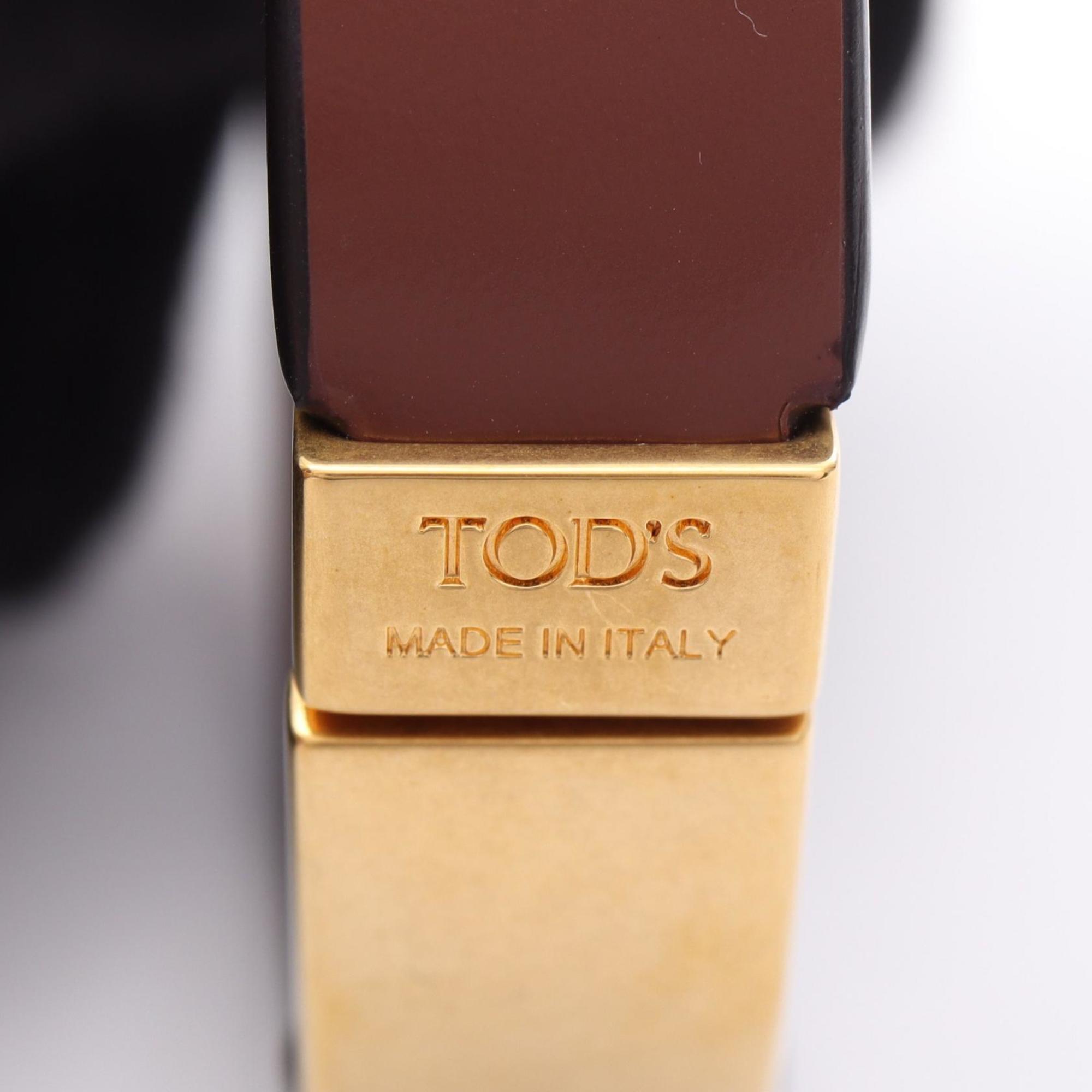 Charm Bracelet Gold and Leather