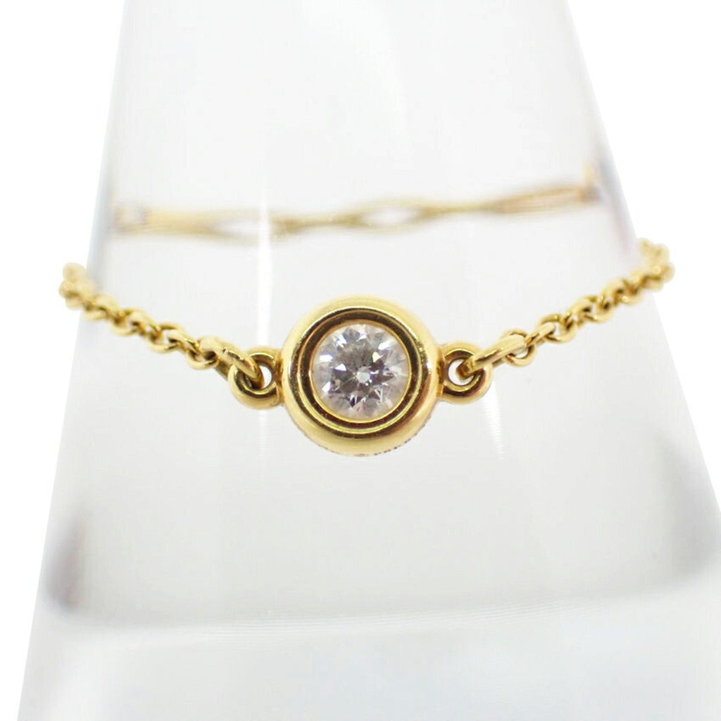Elsa Peretti Diamonds By The Yard Pendant Necklace 18K Yellow Gold and Diamond