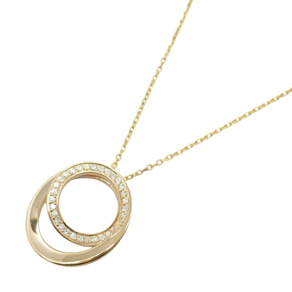 Pendant Necklace 18K Rose Gold with Diamond