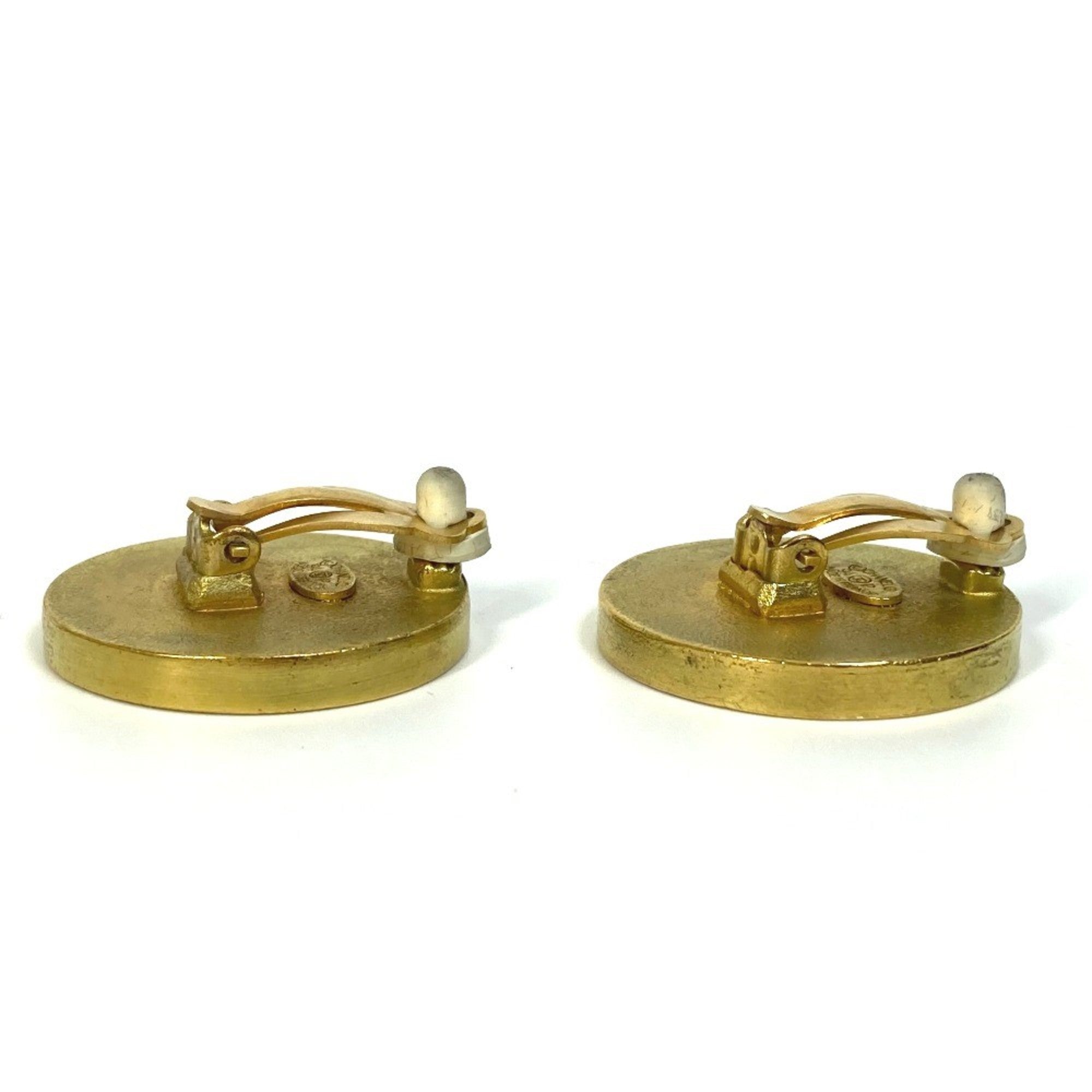 Earrings Gold-Tone Metal
