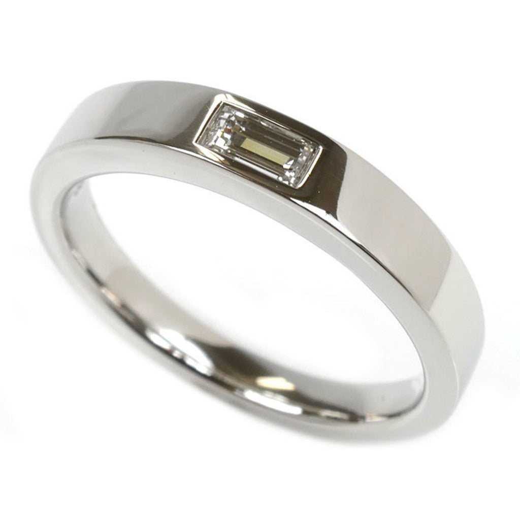 Band Ring Platinum With Diamond
