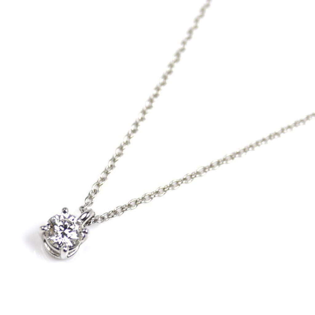 Pendant Necklace Platinum with Diamond