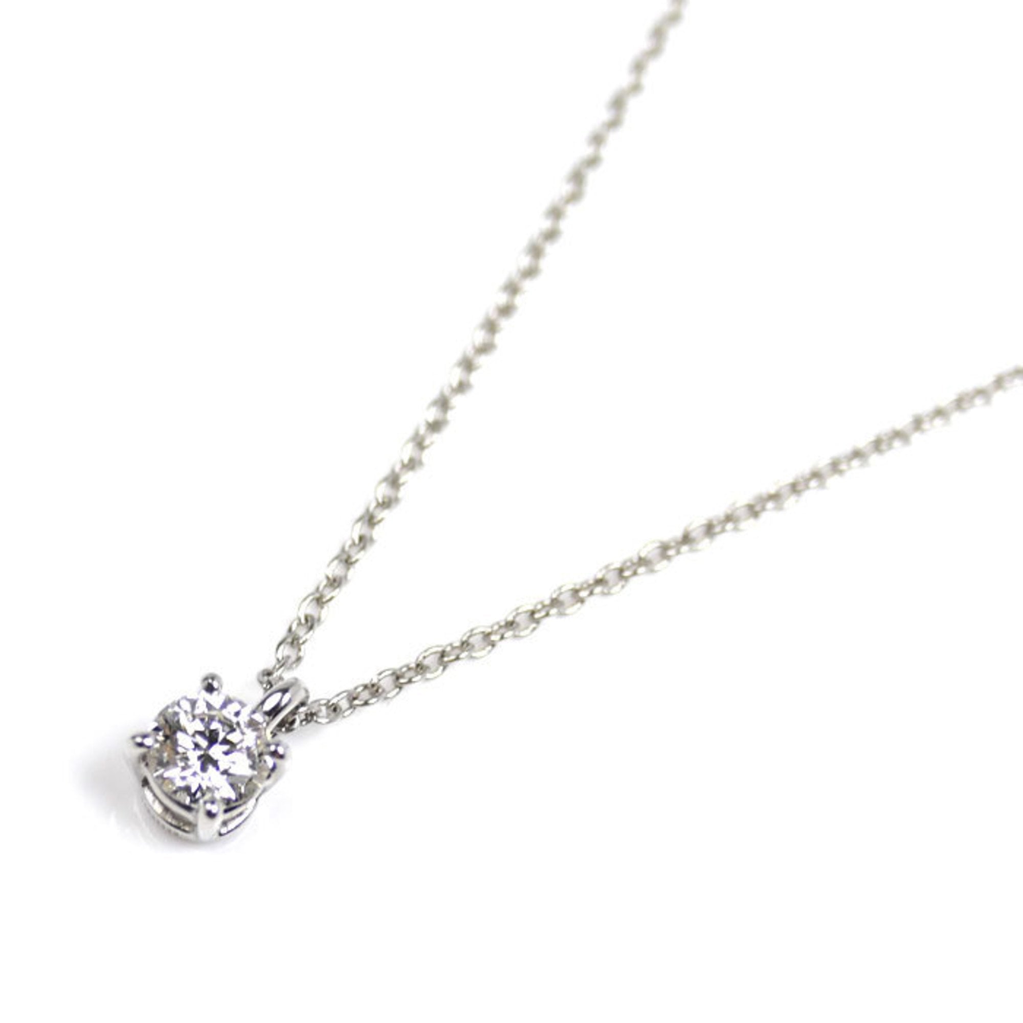 Pendant Necklace Platinum with Diamond
