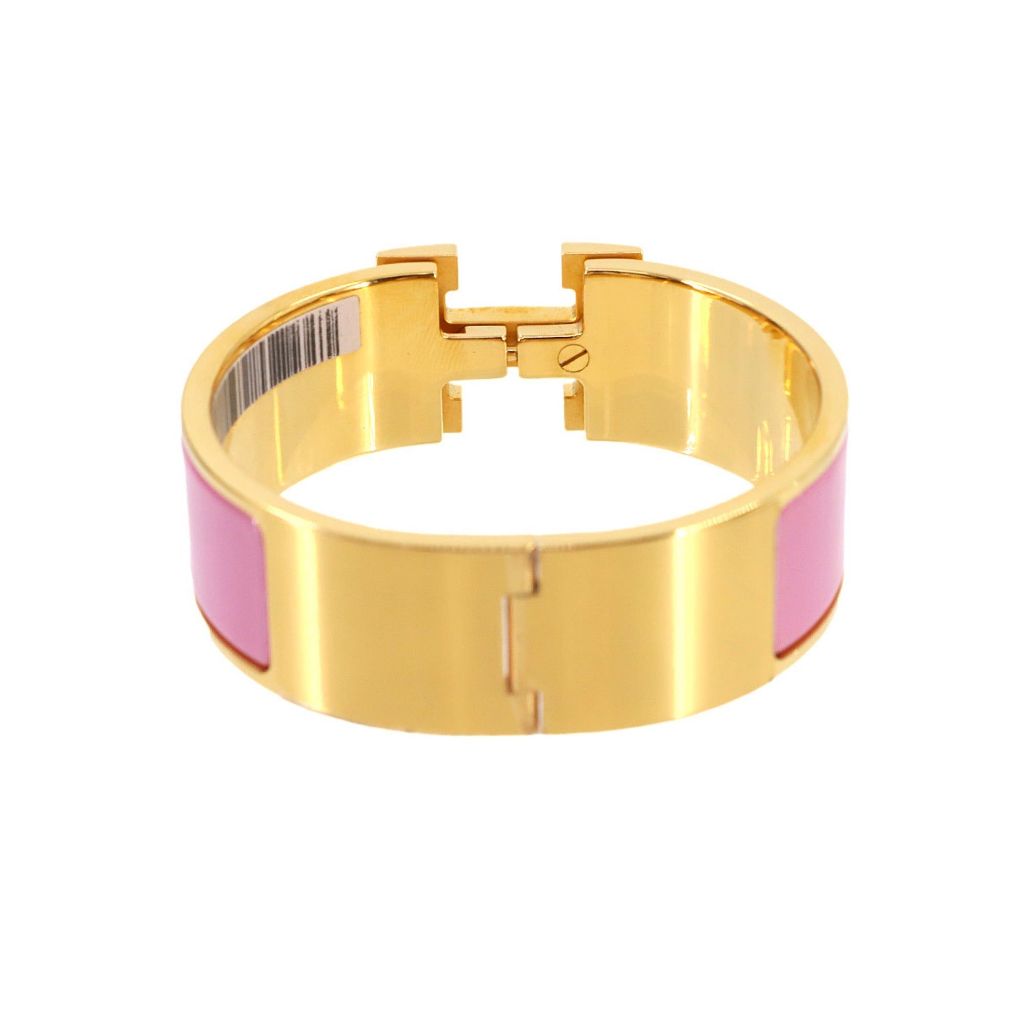 Clic Clac Bangle Gold and Pink Large Bracelet