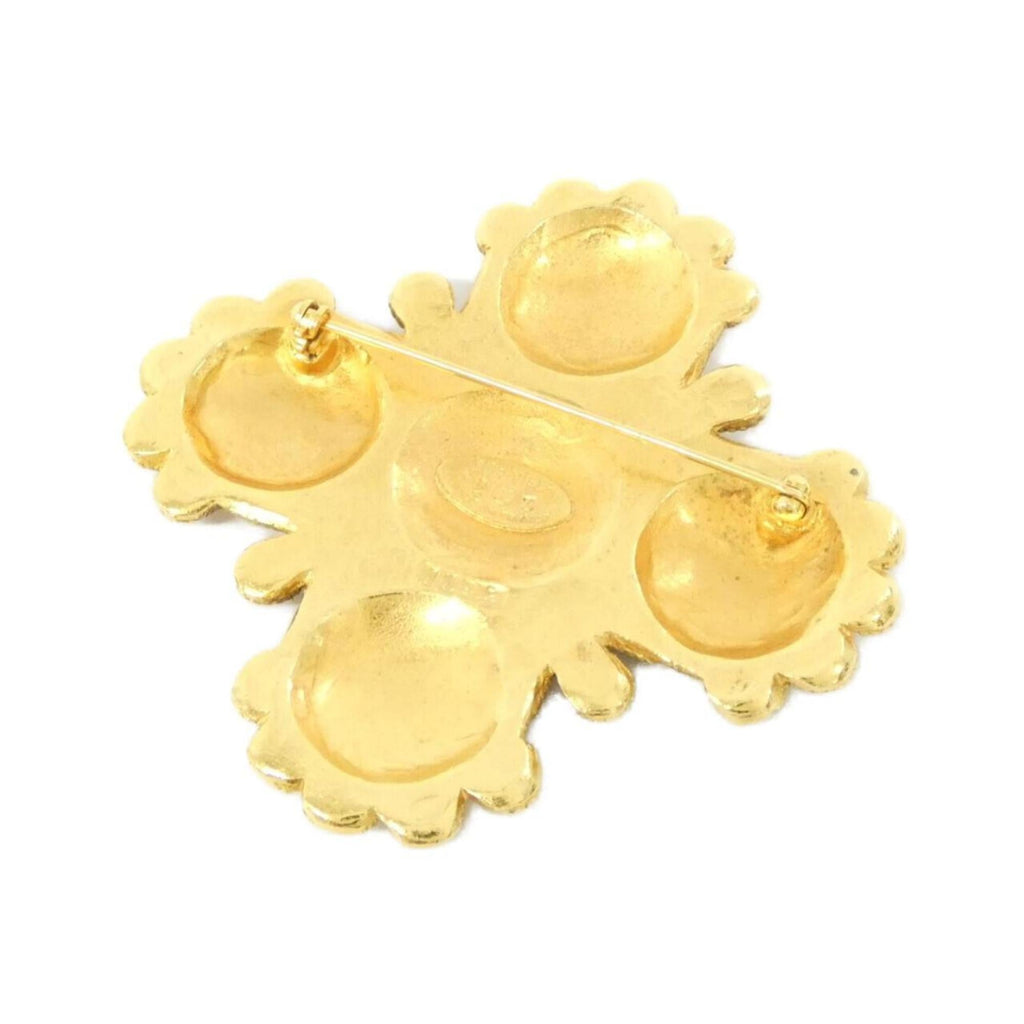 Brooch Gold-Tone Metal