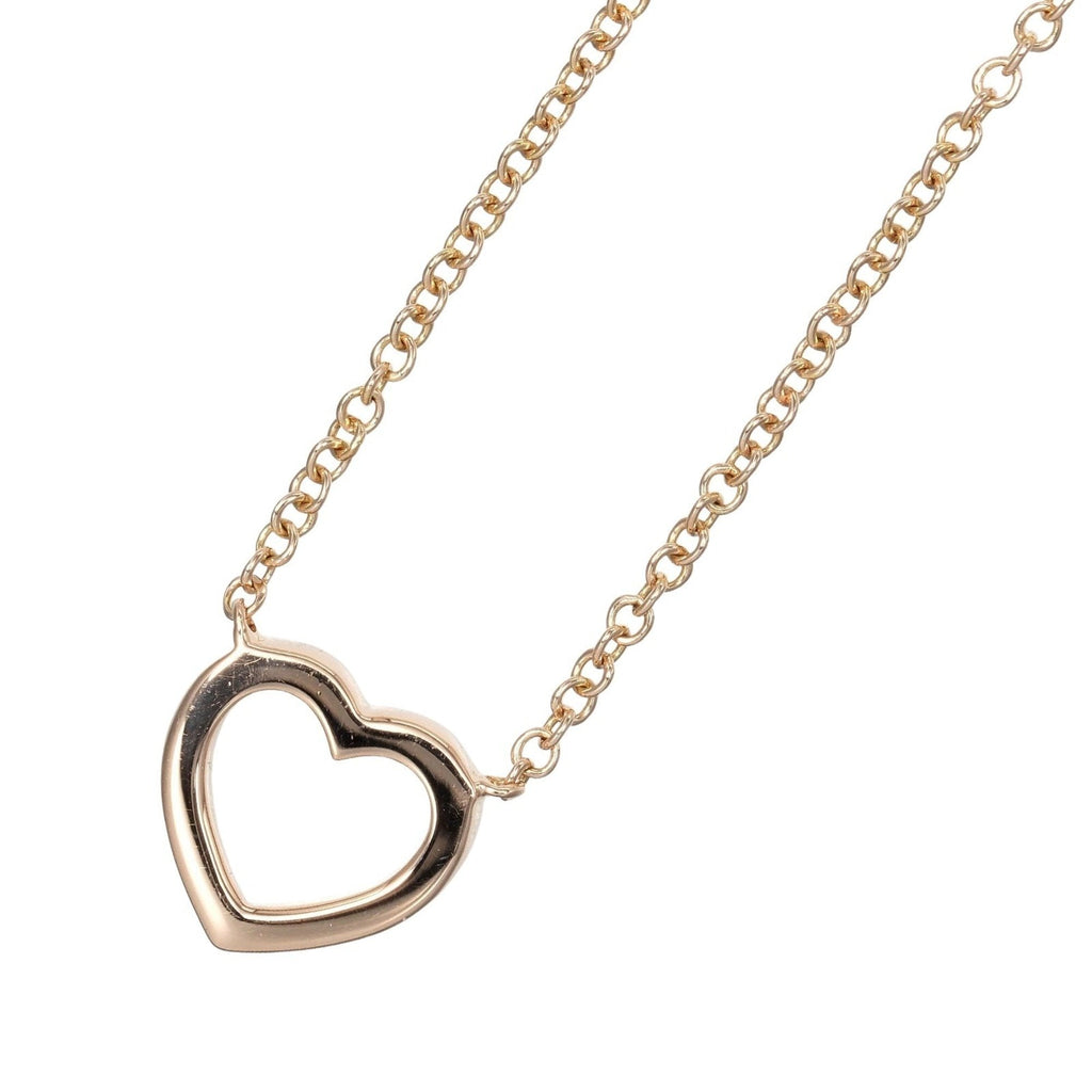 Pendant Necklace 18K Rose Gold with Diamond
