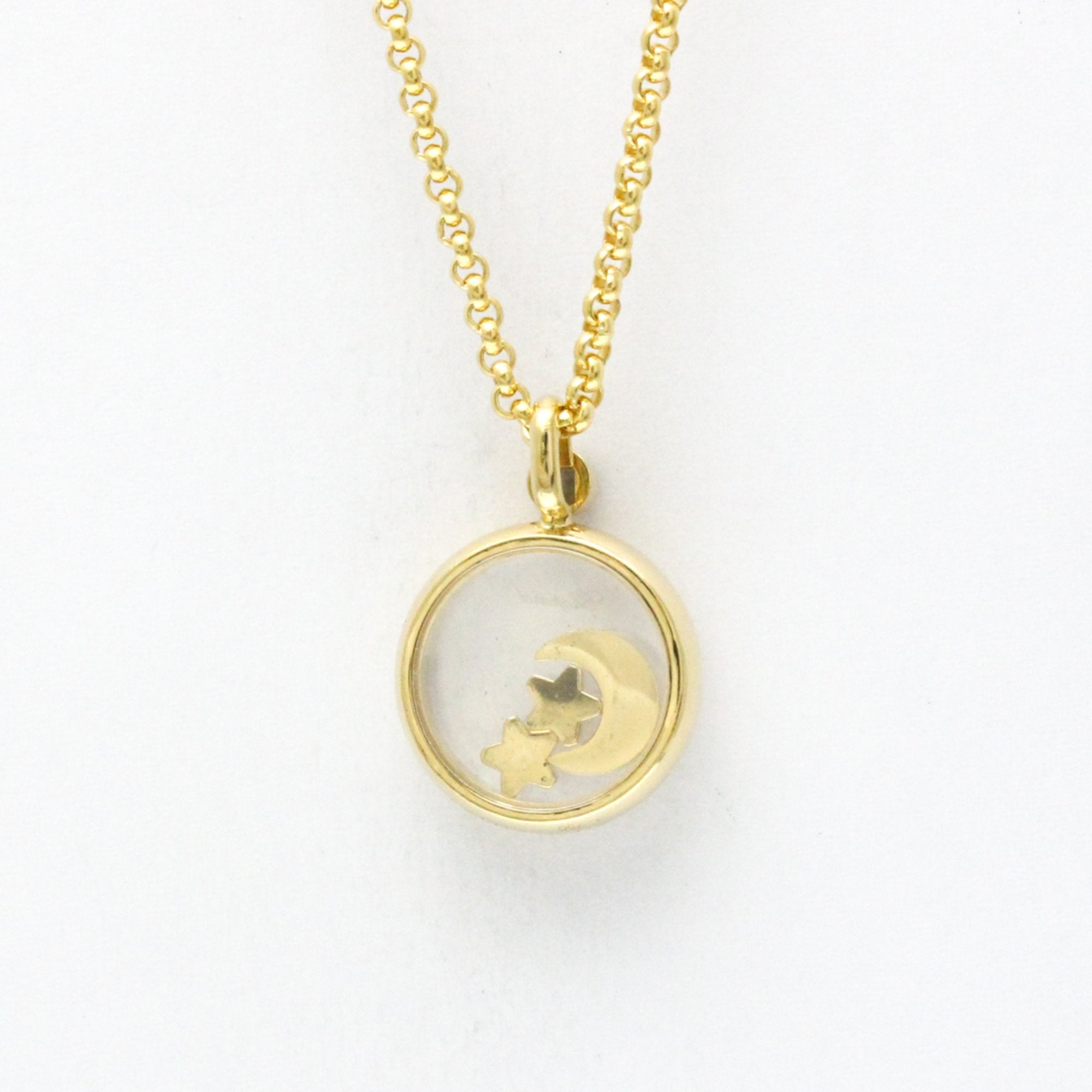 Pendant Necklace 18K Yellow Gold with Diamond
