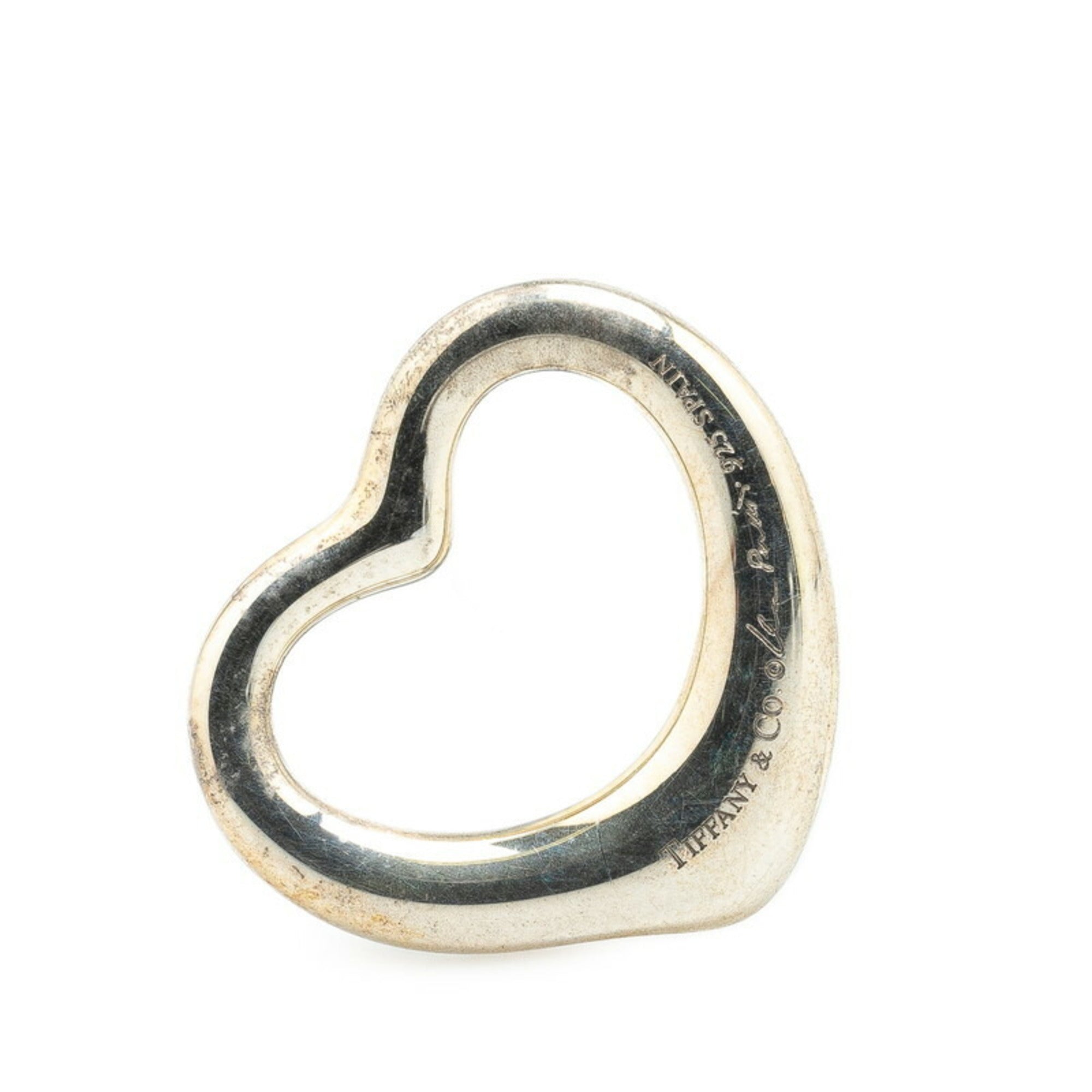 Elsa Peretti Pendant Necklace Sterling Silver 19.4mm