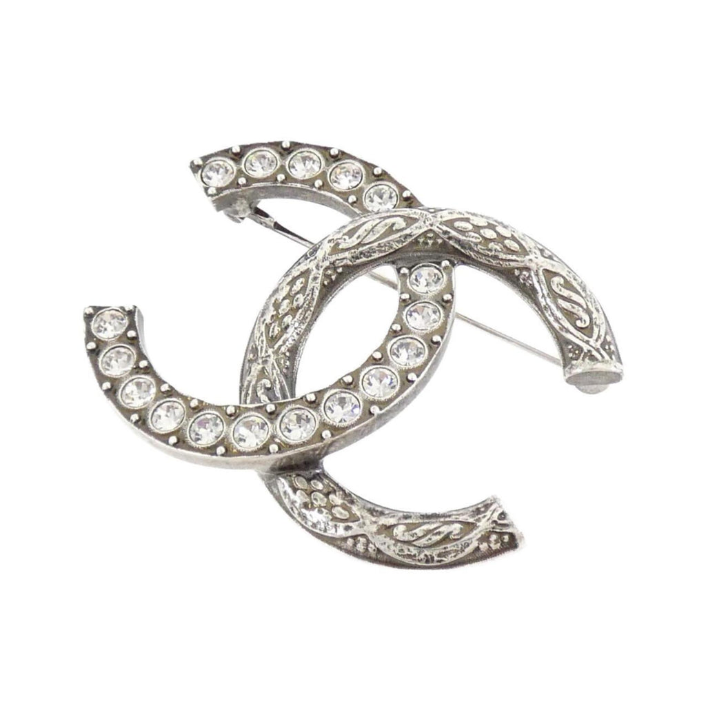 Brooch Metal with Crystal