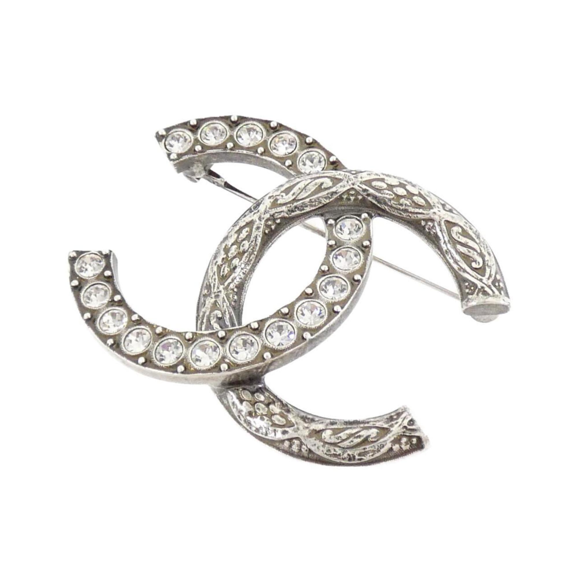 Brooch Metal with Crystal
