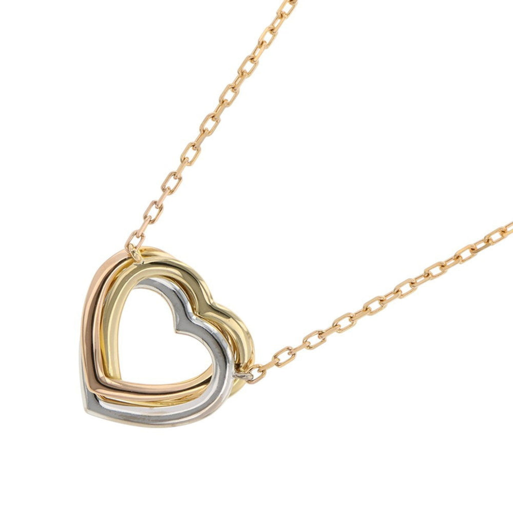 Trinity Pendant Necklace 18K Tricolor Gold