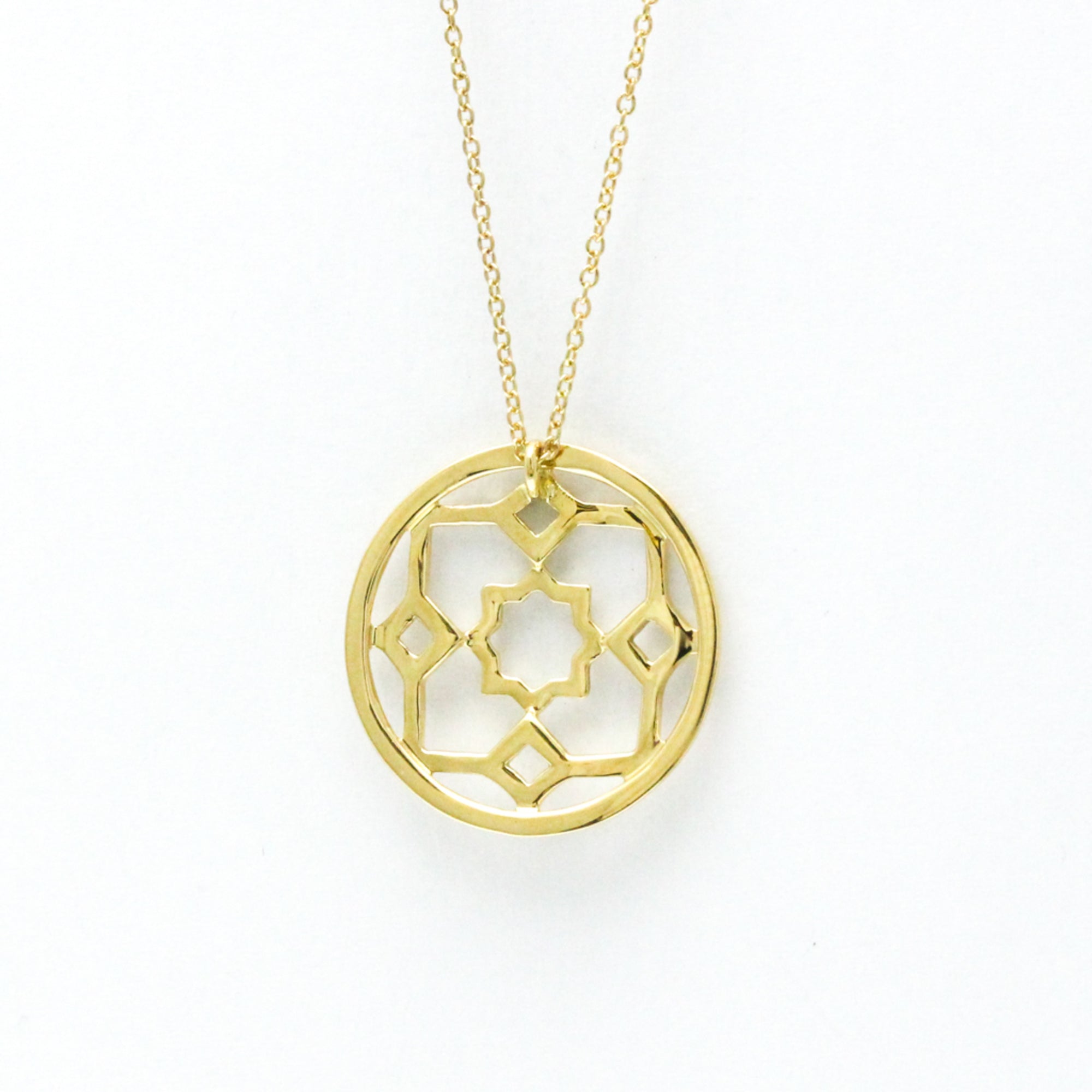 Marrakech Pendant Necklace 18K Yellow Gold